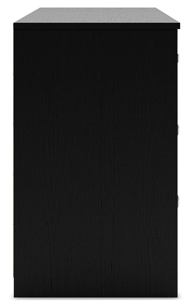 Finch - Six Drawer Dresser - 29'' Height - Black