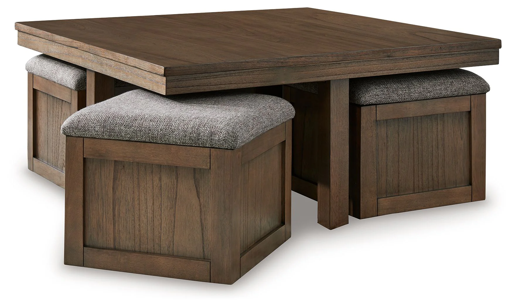 4087-boardernest-cocktail-table-with-4-stools-set-of-5-brown-9.webp Boardernest - Cocktail Table With 4 Stools (Set of 5) - Brown