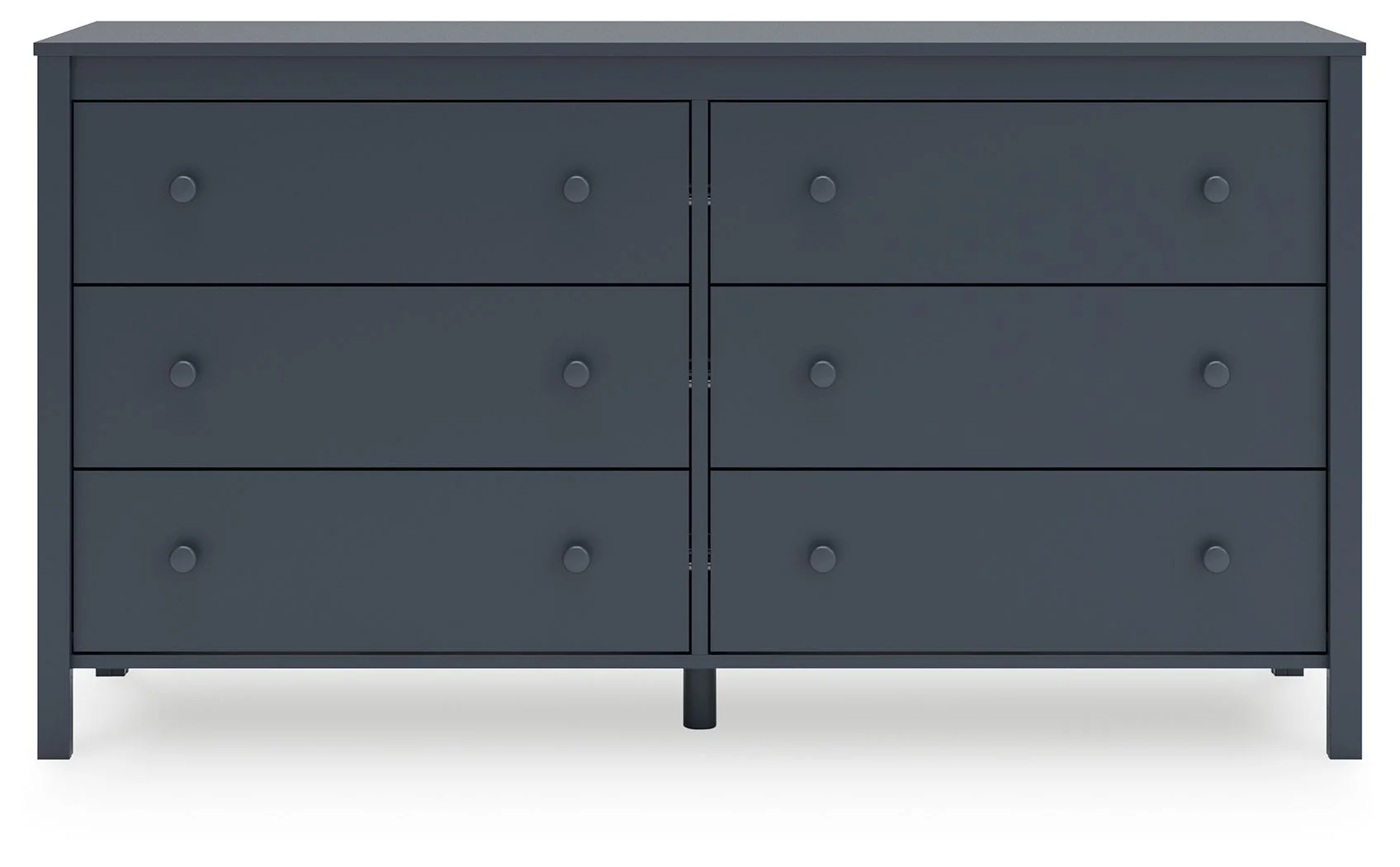 Simmenfort - Six Drawer Dresser - Navy Blue