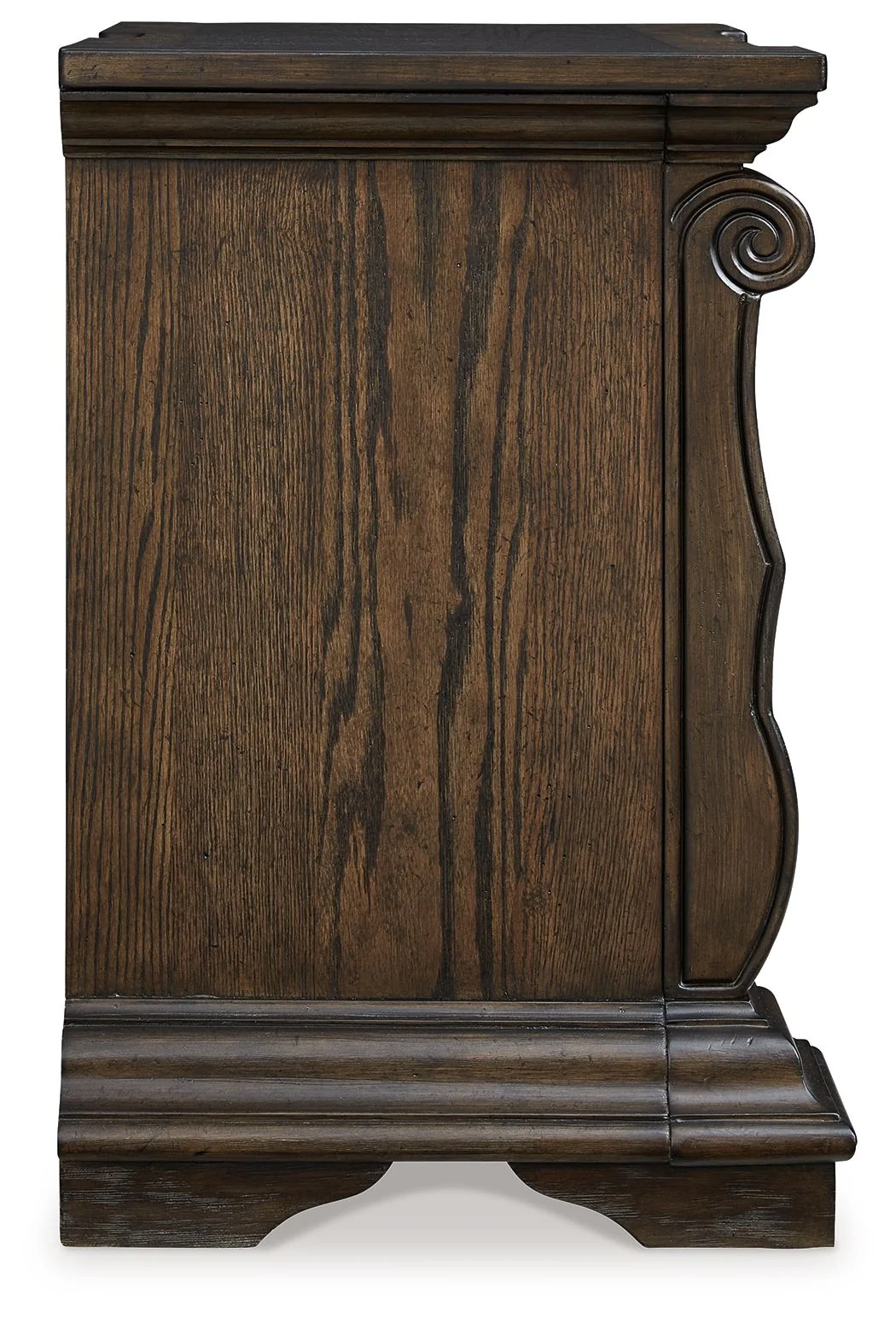 4343-maylee-three-drawer-night-stand-dark-brown-2.webp Maylee - Three Drawer Night Stand - Dark Brown