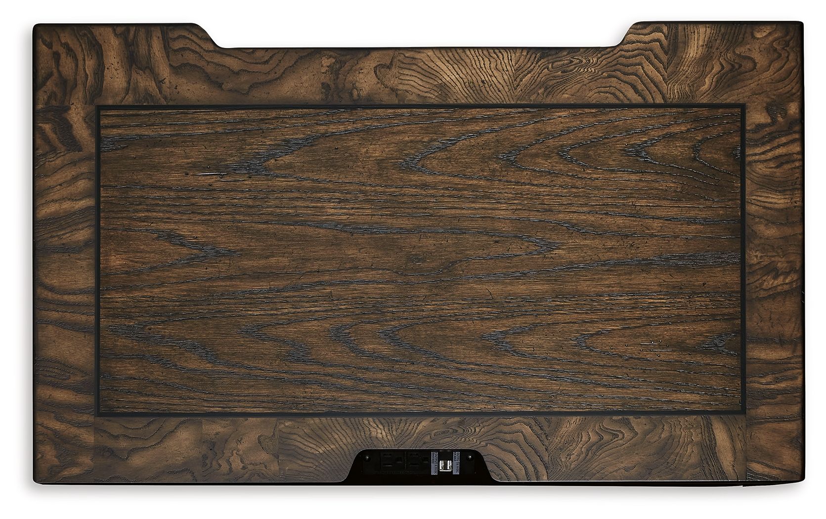 4343-maylee-three-drawer-night-stand-dark-brown-7.jpg Maylee - Three Drawer Night Stand - Dark Brown