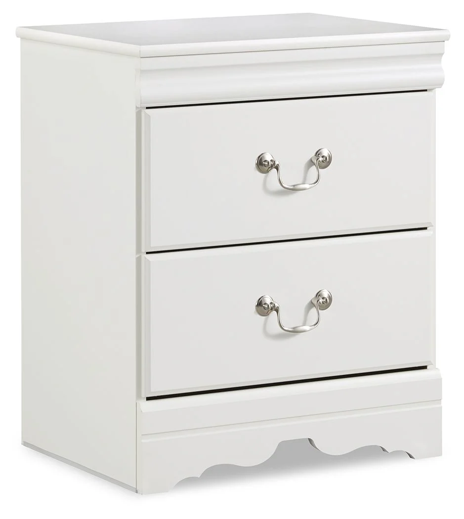4346-anarasia-two-drawer-night-stand-white-1.webp Anarasia - Two Drawer Night Stand - White