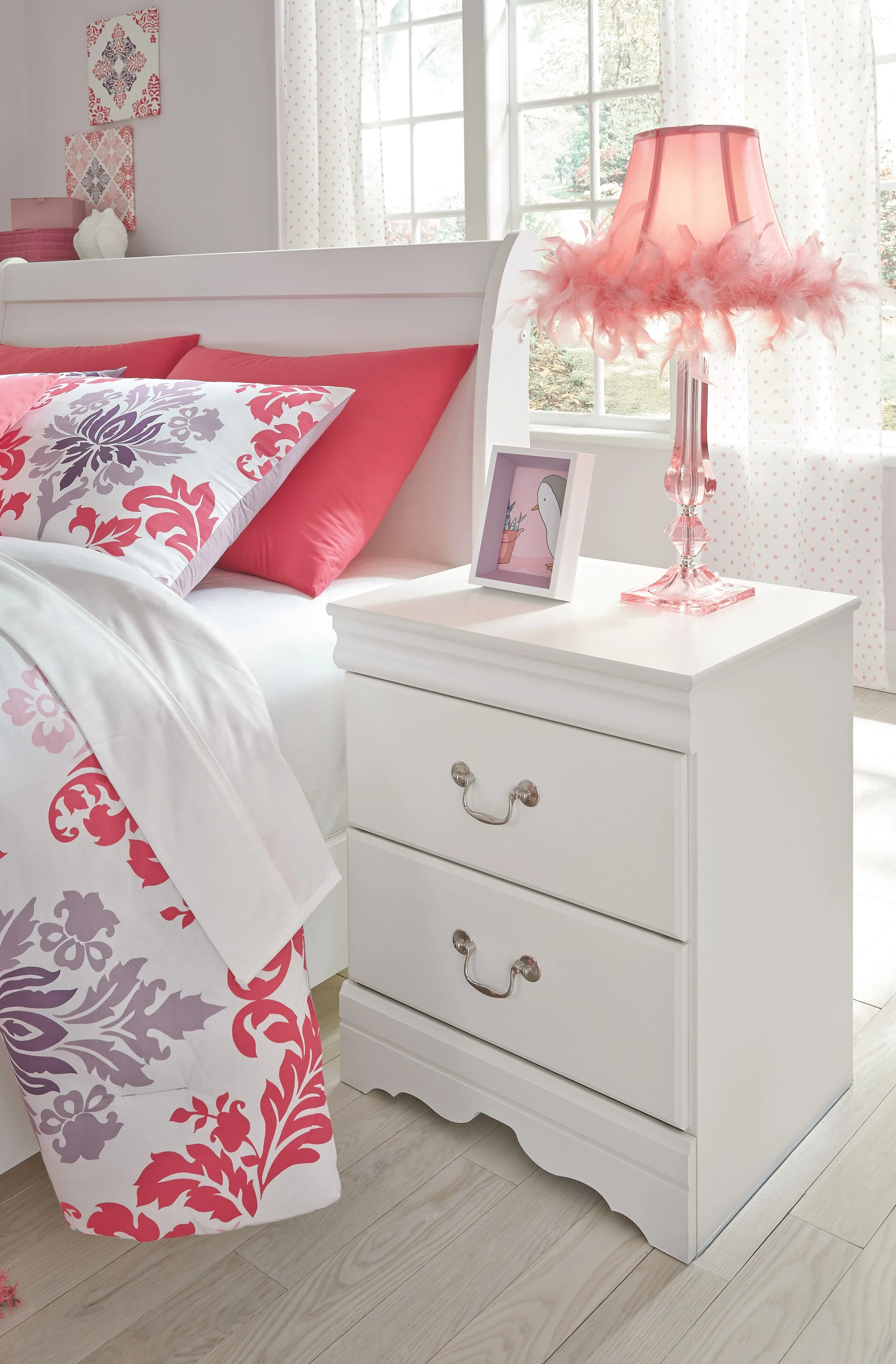 4346-anarasia-two-drawer-night-stand-white-2.webp Anarasia - Two Drawer Night Stand - White