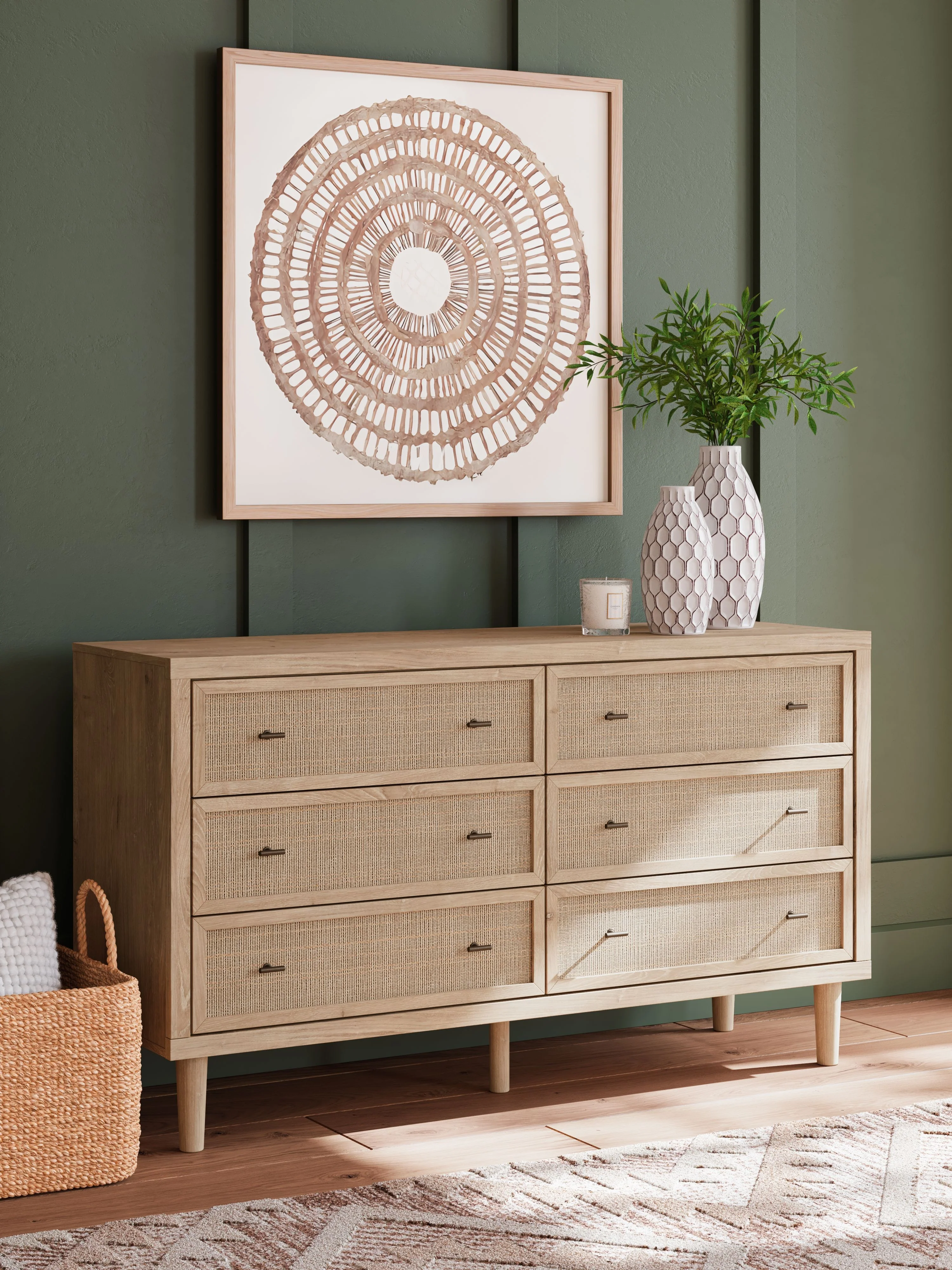 4452-cielden-six-drawer-dresser-two-tone-11.webp Cielden - Six Drawer Dresser - Two-Tone