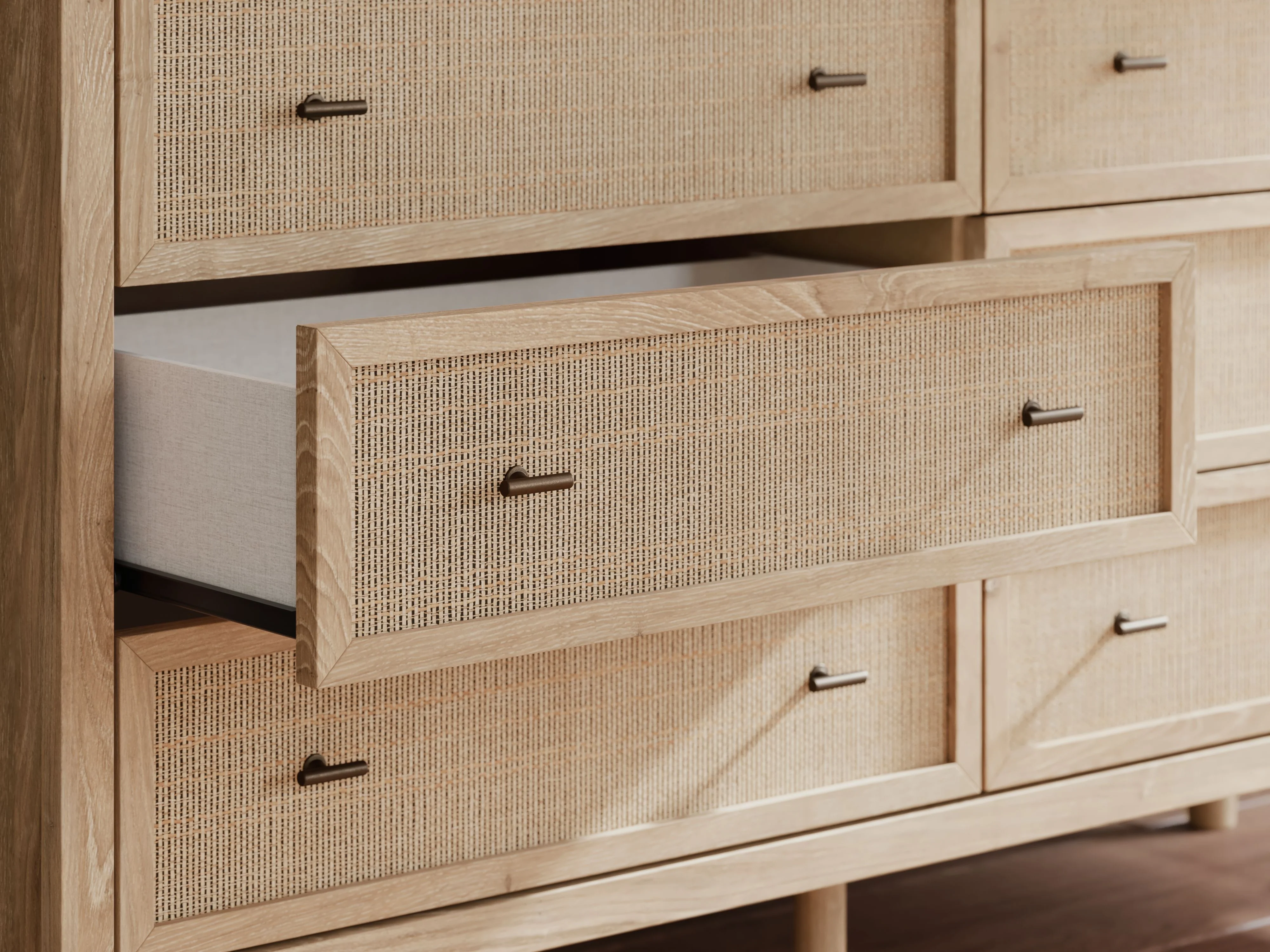 4452-cielden-six-drawer-dresser-two-tone-7.webp Cielden - Six Drawer Dresser - Two-Tone