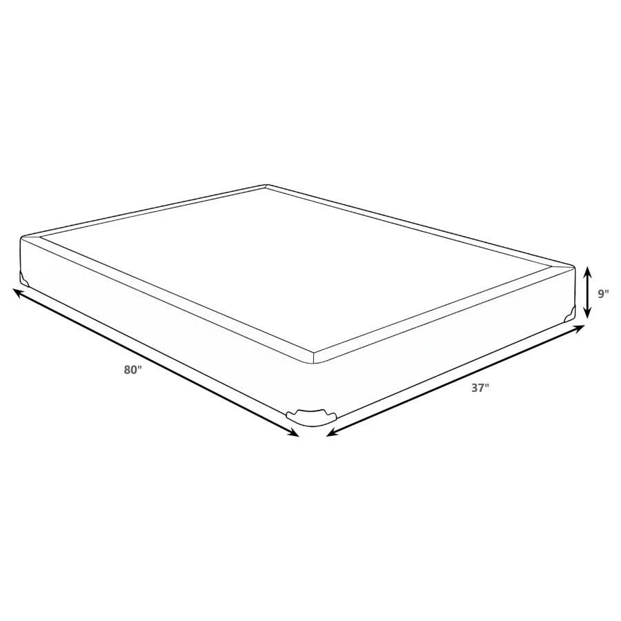 Mercer - 9" Standard Box Spring Foundation