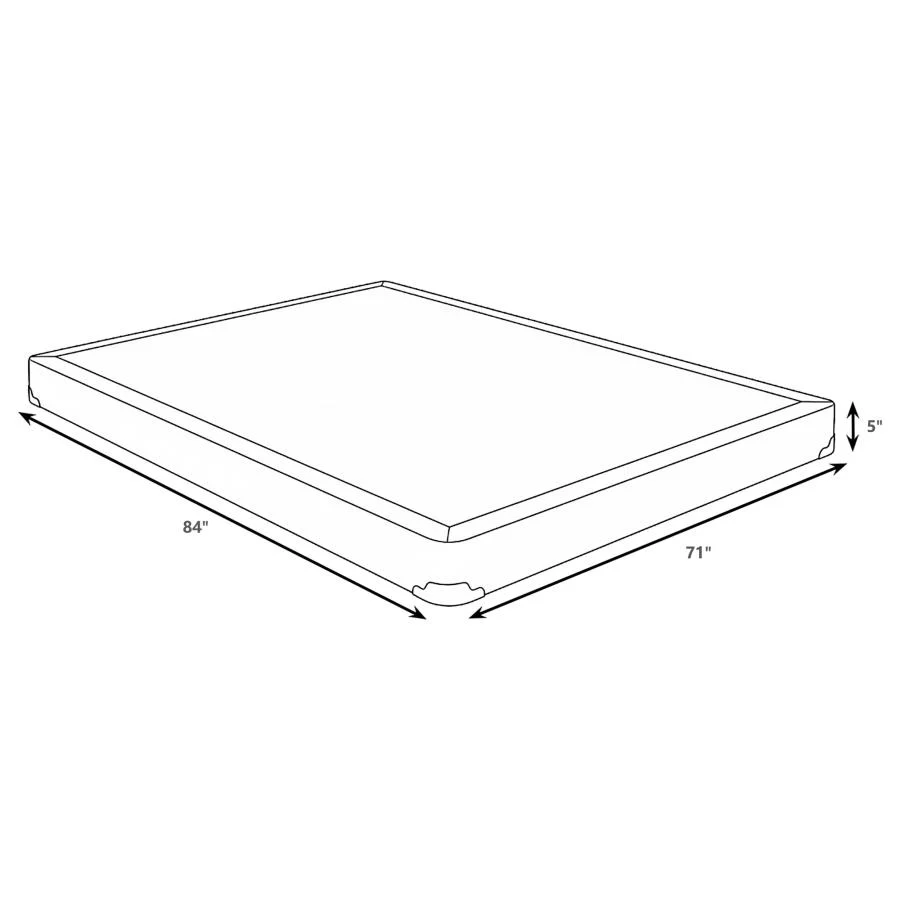 Mercer - 5" Low Profile Box Spring Foundation