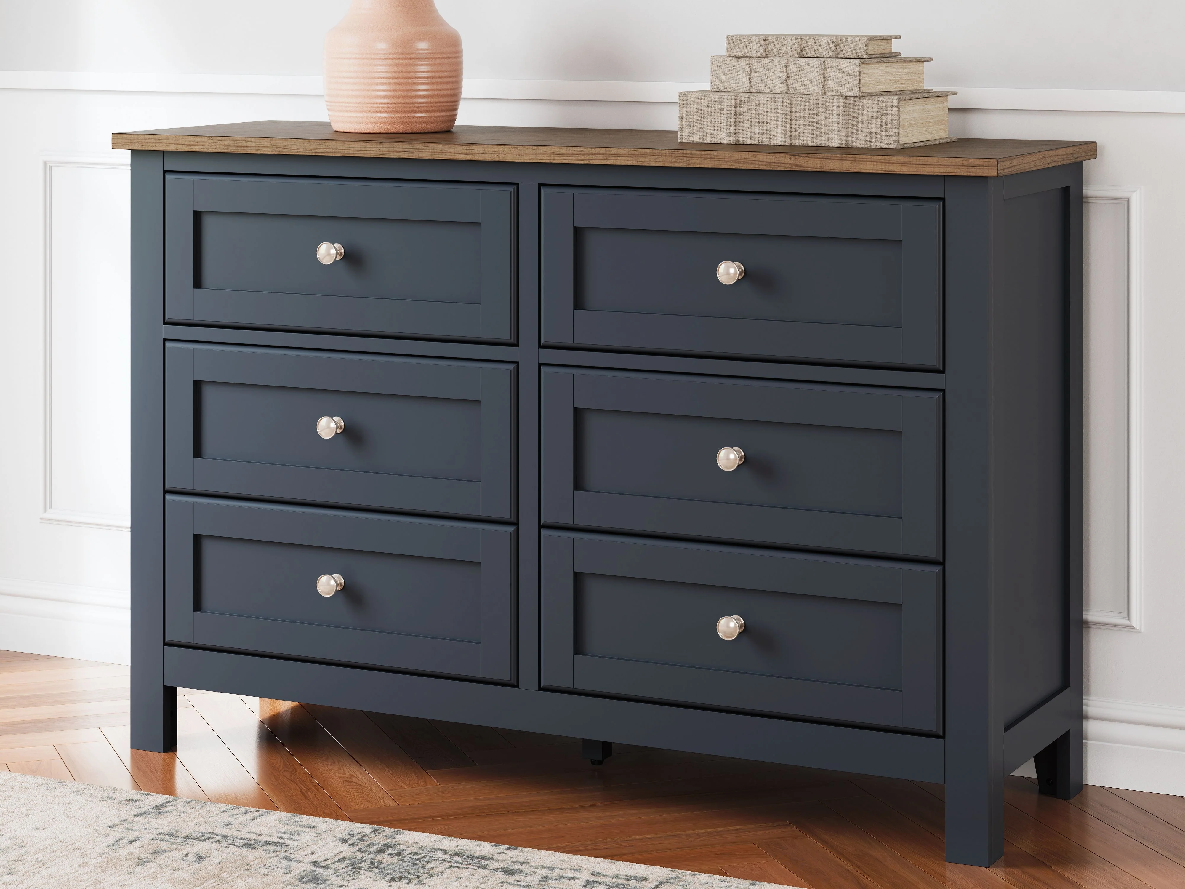 4589-landocken-dresser-brown-blue-5.webp Landocken - Dresser - Brown / Blue
