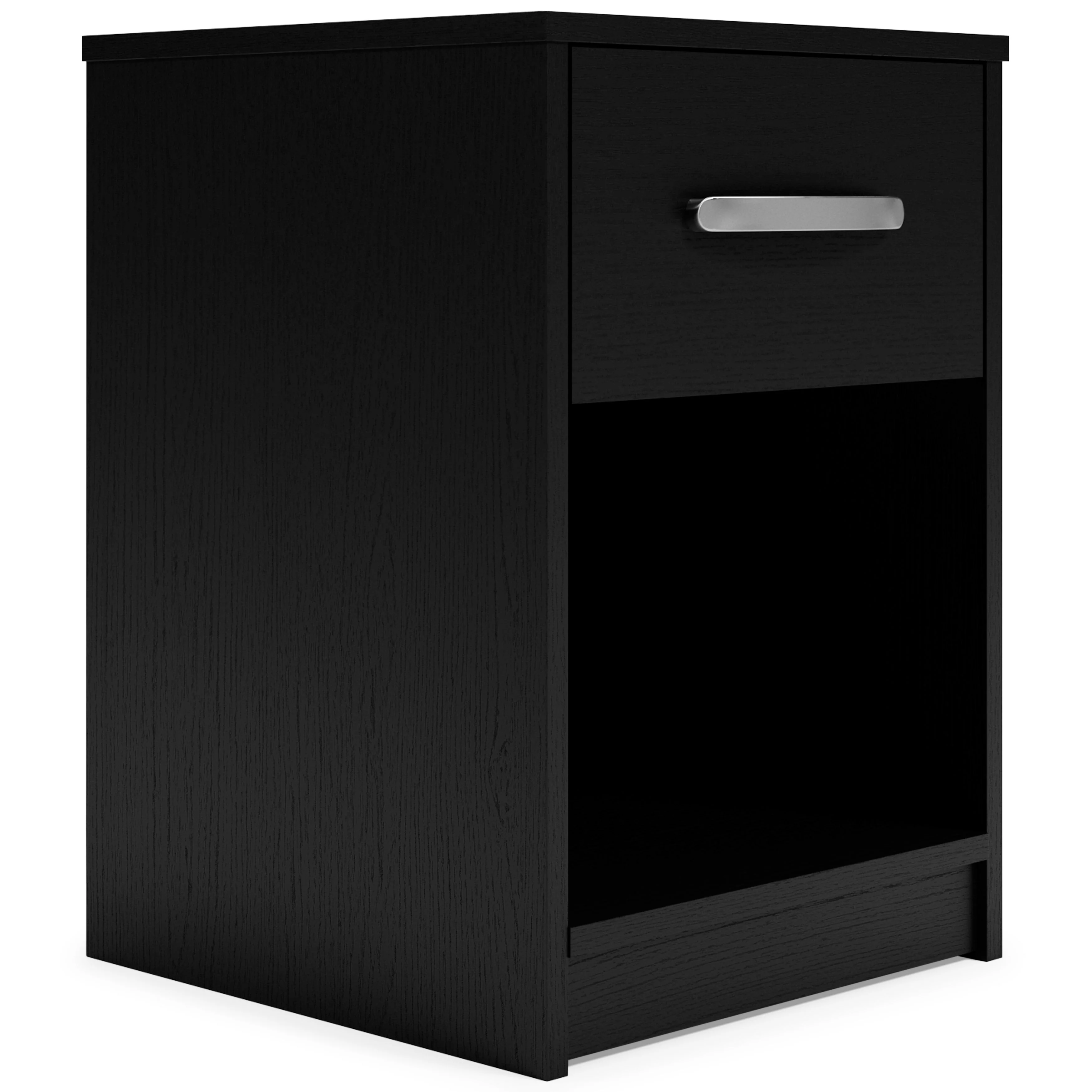 4641-finch-one-drawer-night-stand-23-height-black-1.webp Finch - One Drawer Night Stand - 23" Height - Black