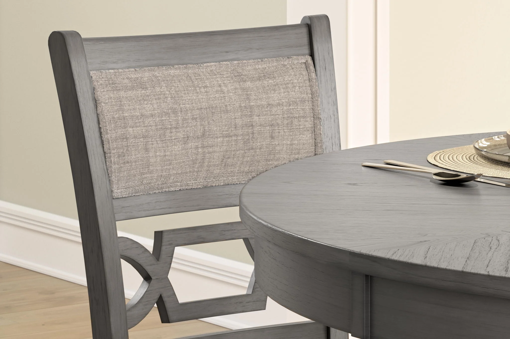 Wrenning - Drm Counter Table Set (Set of 5) - Gray