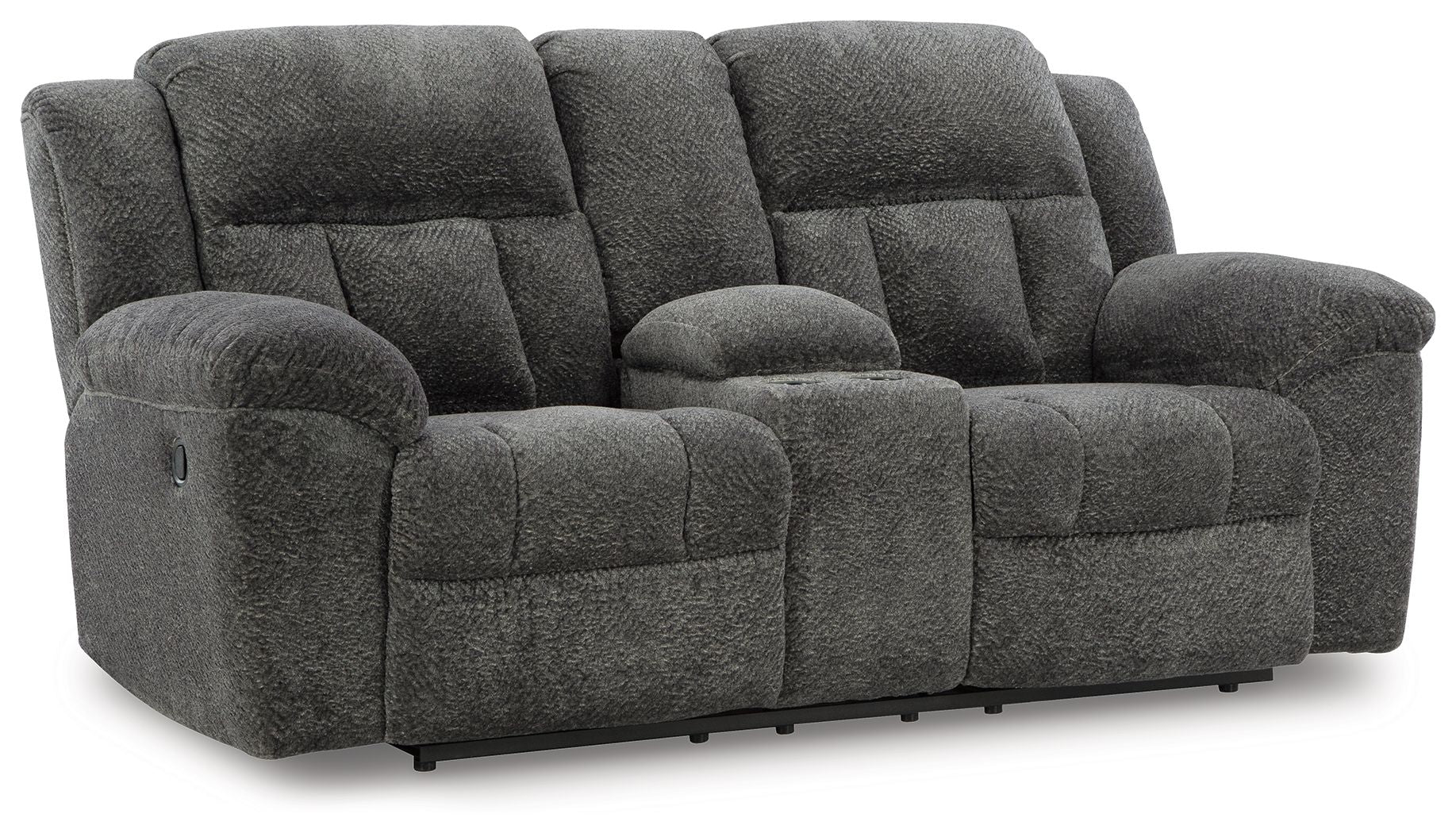 4676-frohn-dbl-reclining-loveseat-with-console-1.jpg Frohn - Dbl Reclining Loveseat With Console