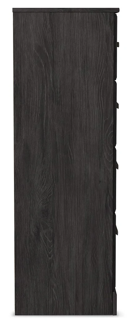 Belachime - Four Drawer Chest - Charcoal