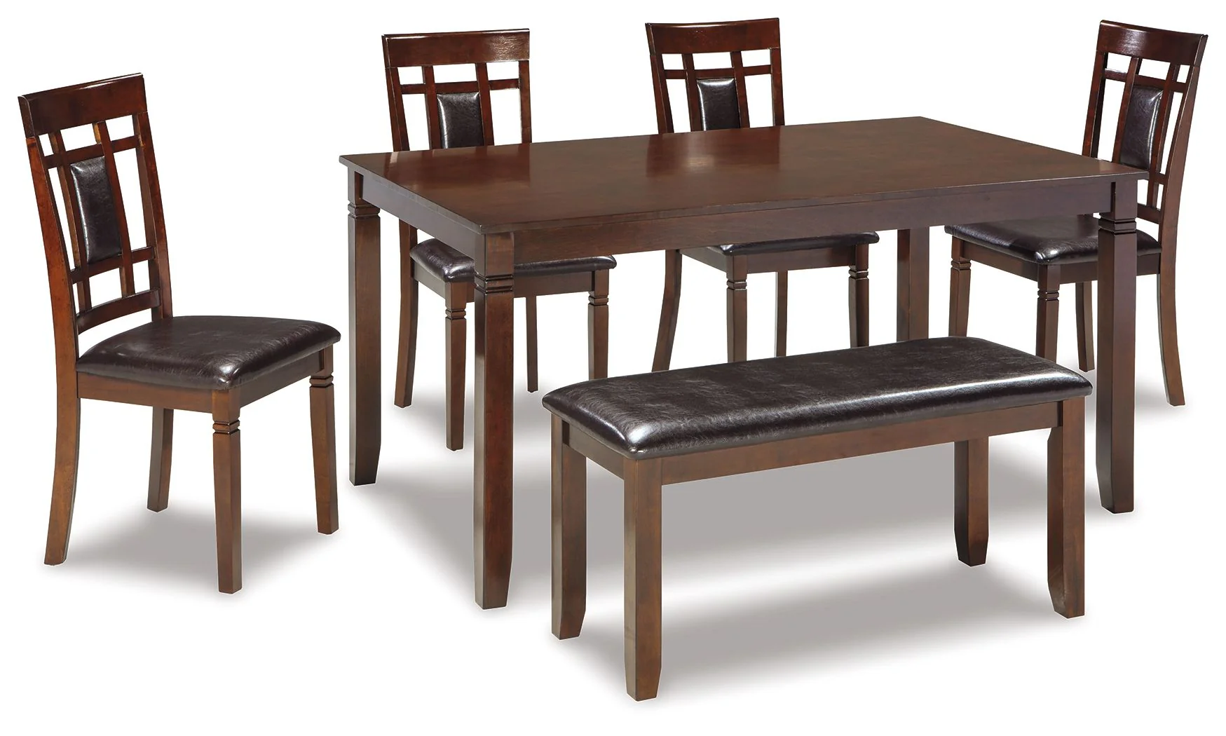 4704-bennox-dining-room-table-set-set-of-6-brown-1.webp Bennox - Dining Room Table Set (Set of 6) - Brown
