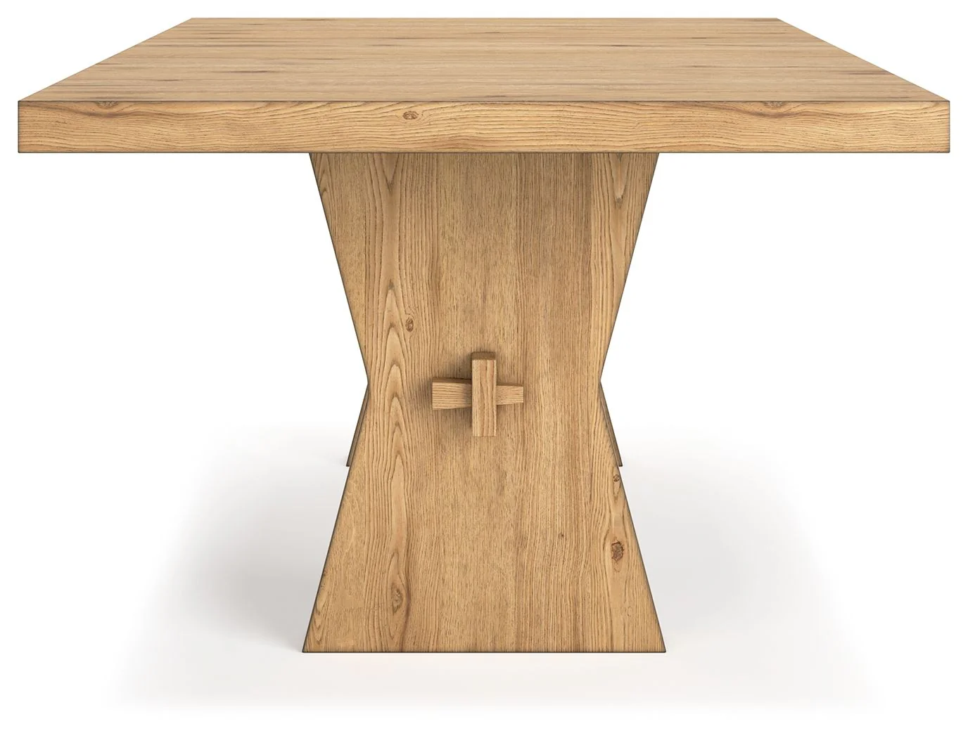 4890-galliden-rectangular-dining-room-table-light-brown-5.webp Galliden - Rectangular Dining Room Table - Light Brown