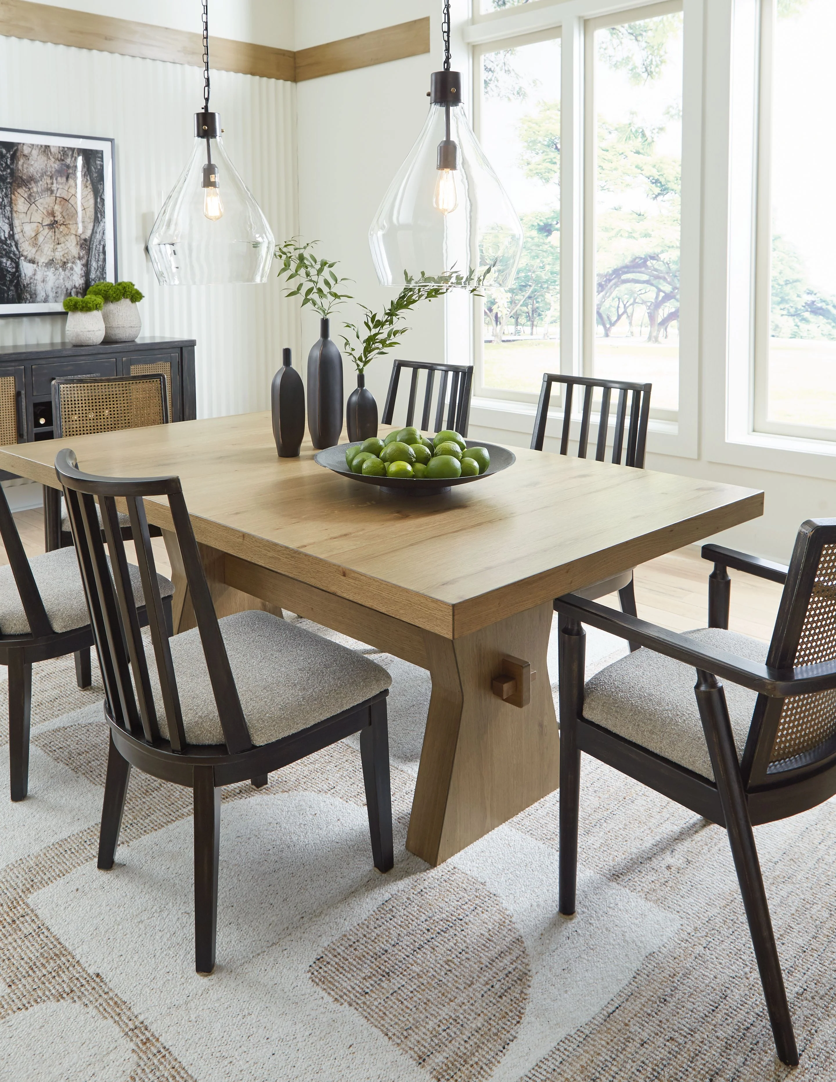 4890-galliden-rectangular-dining-room-table-light-brown-7.webp Galliden - Rectangular Dining Room Table - Light Brown