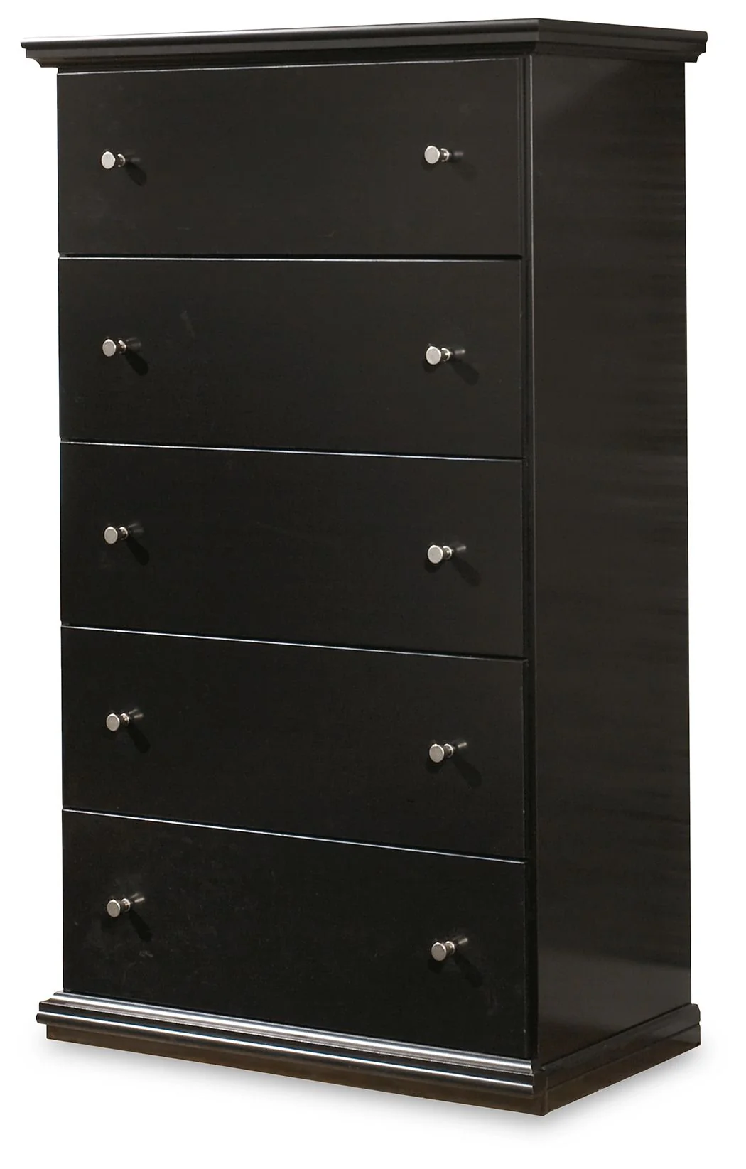 4891-maribel-five-drawer-chest-black-1.webp Maribel - Five Drawer Chest - Black