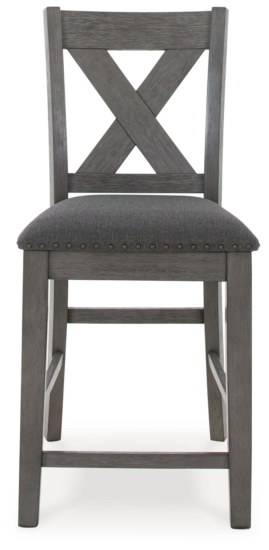 Caitbrook - Rect Drm Counter Table Set (Set of 7) - Gray