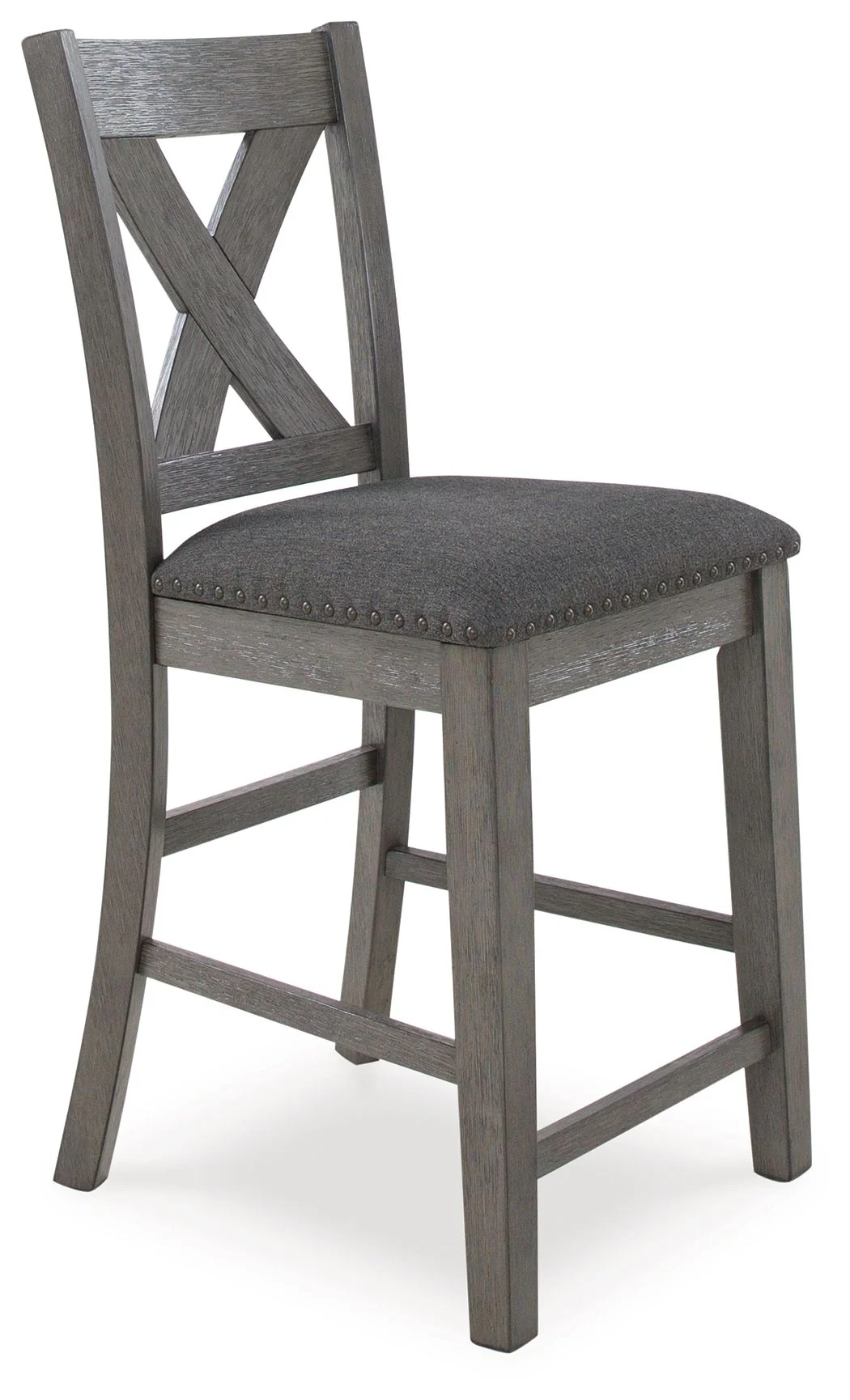 Caitbrook - Rect Drm Counter Table Set (Set of 7) - Gray