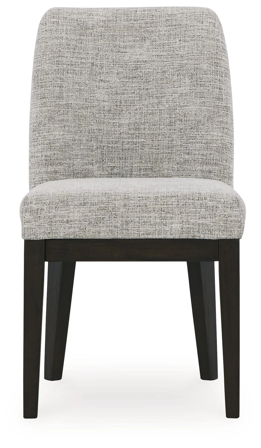 Burkhaus - Dining UPH Side Chair (Set of 2) - Beige / Dark Brown