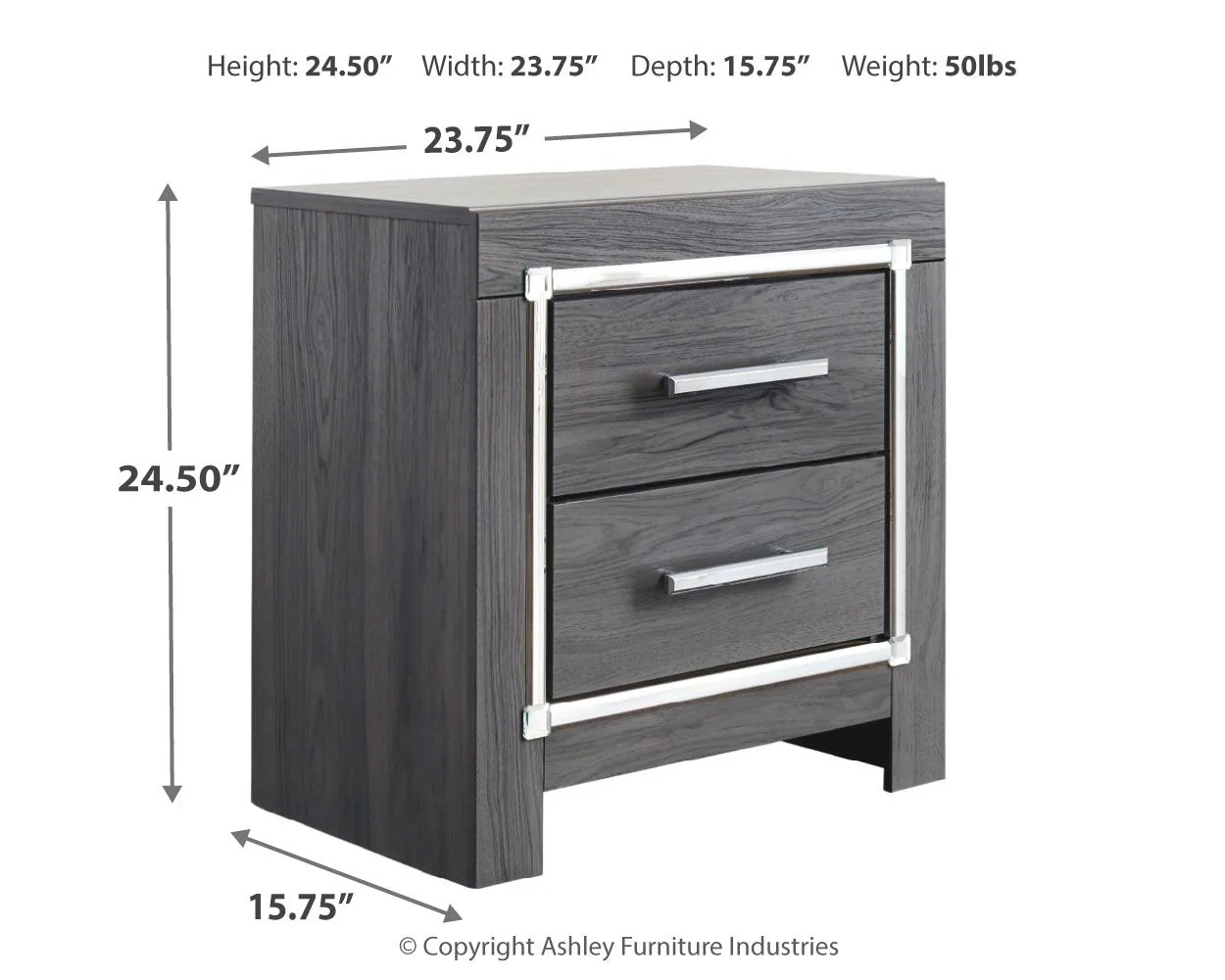 5001-lodanna-two-drawer-night-stand-gray-4.webp Lodanna - Two Drawer Night Stand - Gray