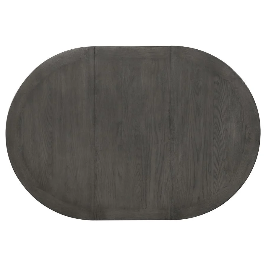 Lavon - 5-Piece Oval Extension Leaf Dining Set
