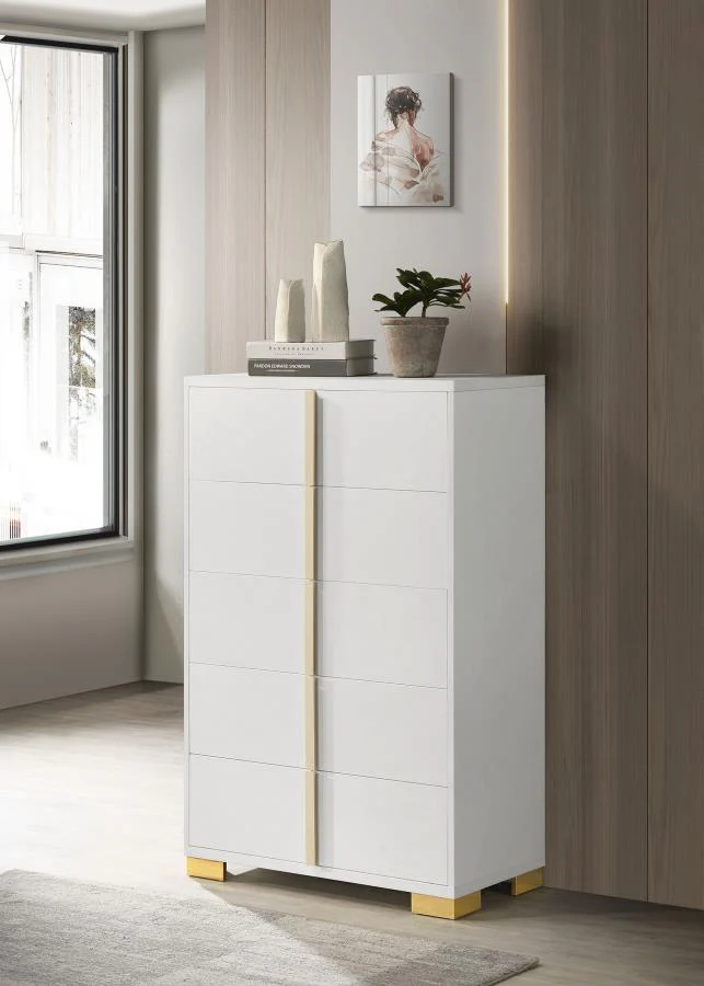 Marceline - 5-Drawer Bedroom Chest