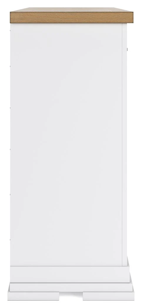 Ashbryn - Dresser - White / Natural