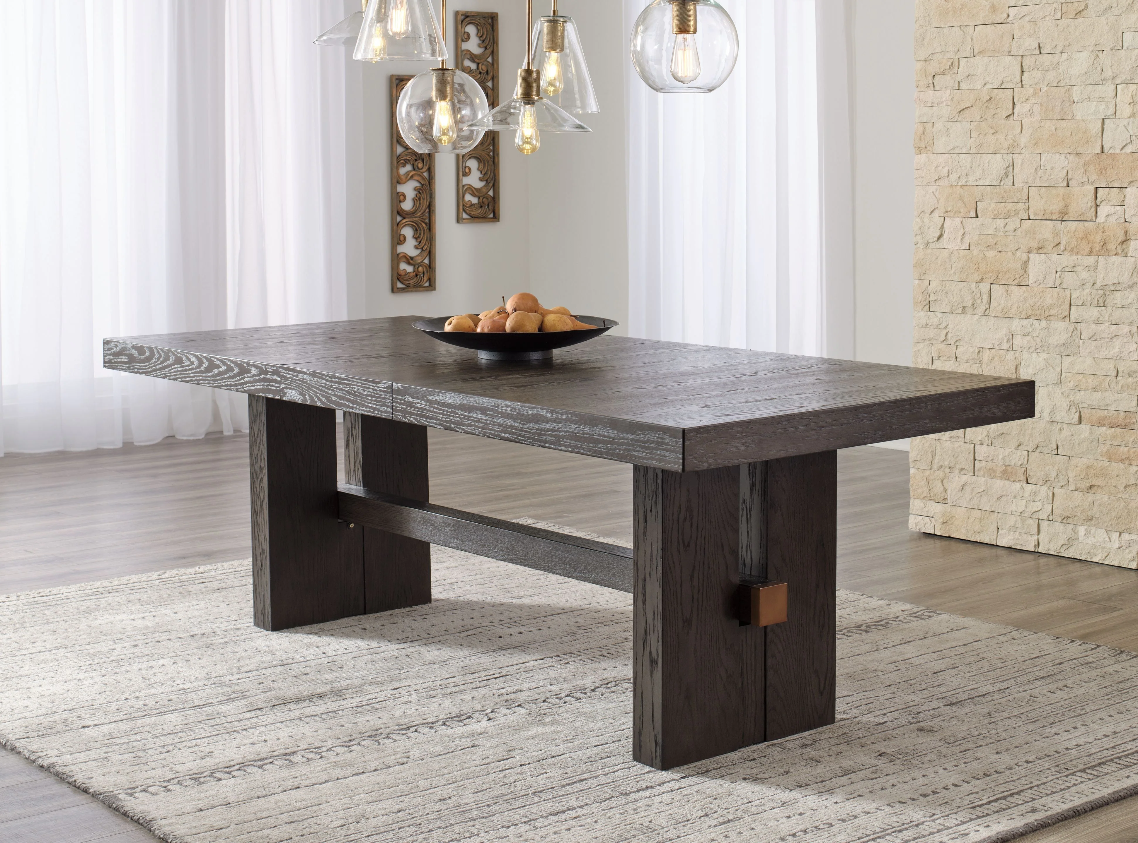 5080-burkhaus-rectangular-dining-room-extension-table-dark-brown-8.webp Burkhaus - Rectangular Dining Room Extension Table - Dark Brown