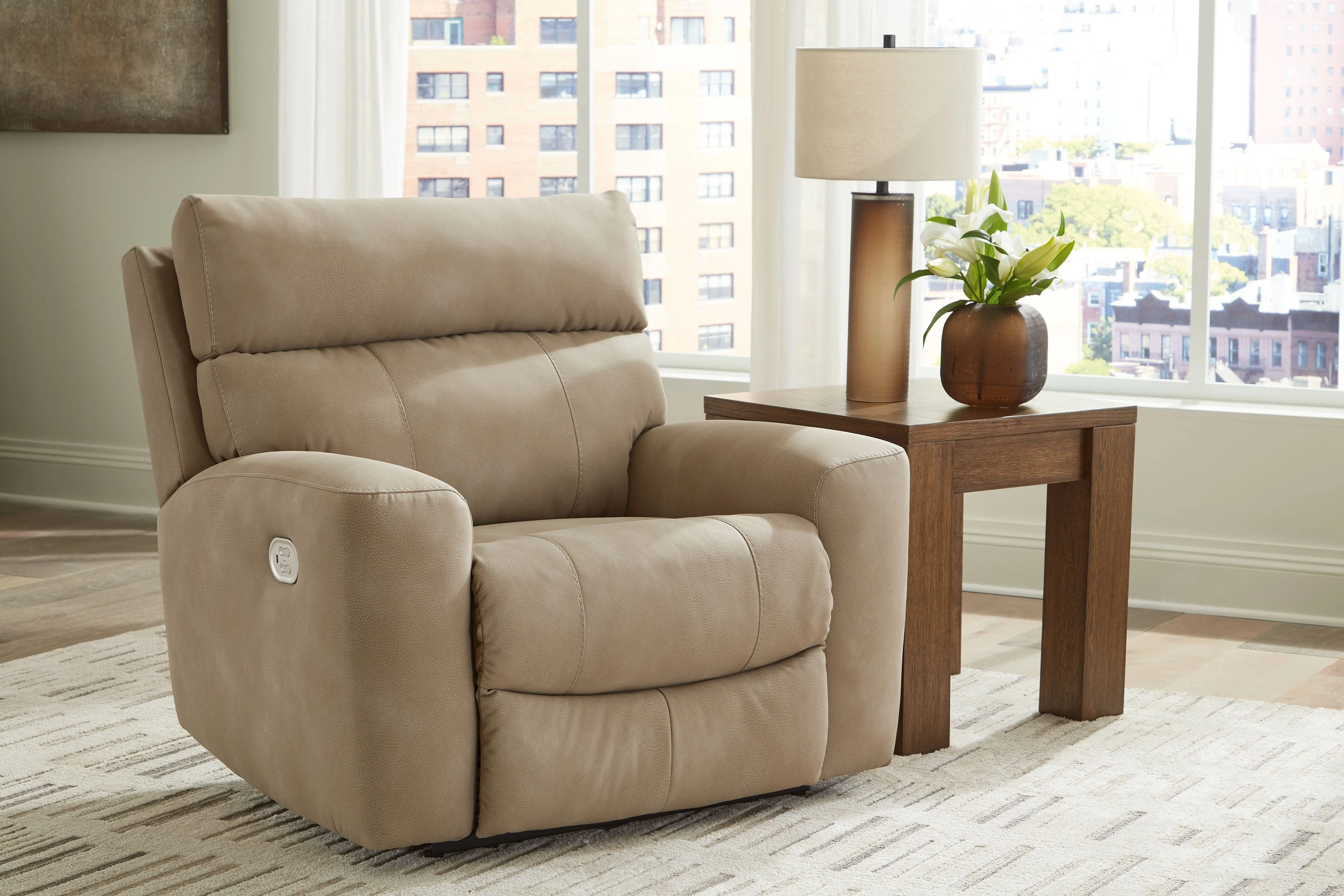 Next-Gen Durapella - Power Recliner With Adj Headrest