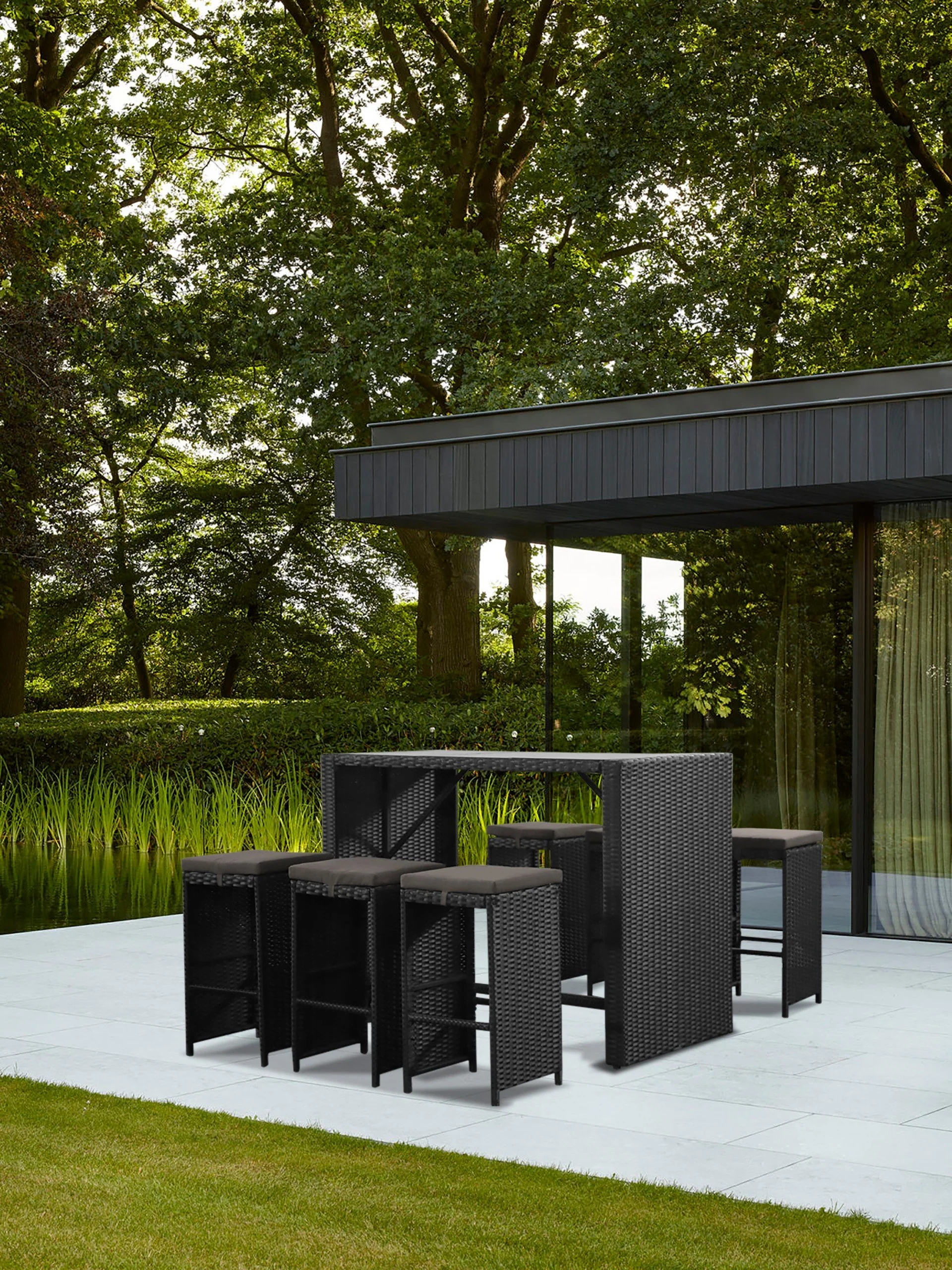 512-havana-7-piece-outdoor-bar-height-dining-set-with-wicker-table-6-cushioned-stool-2.webp Havana 7-Piece Outdoor Bar-Height Dining Set with Wicker Table & 6 Cushioned Stool