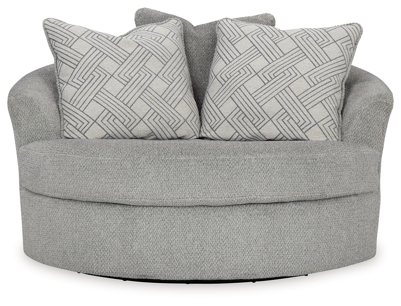 5130-casselbury-oversized-swivel-accent-chair-cement-4.jpg Casselbury - Oversized Swivel Accent Chair - Cement