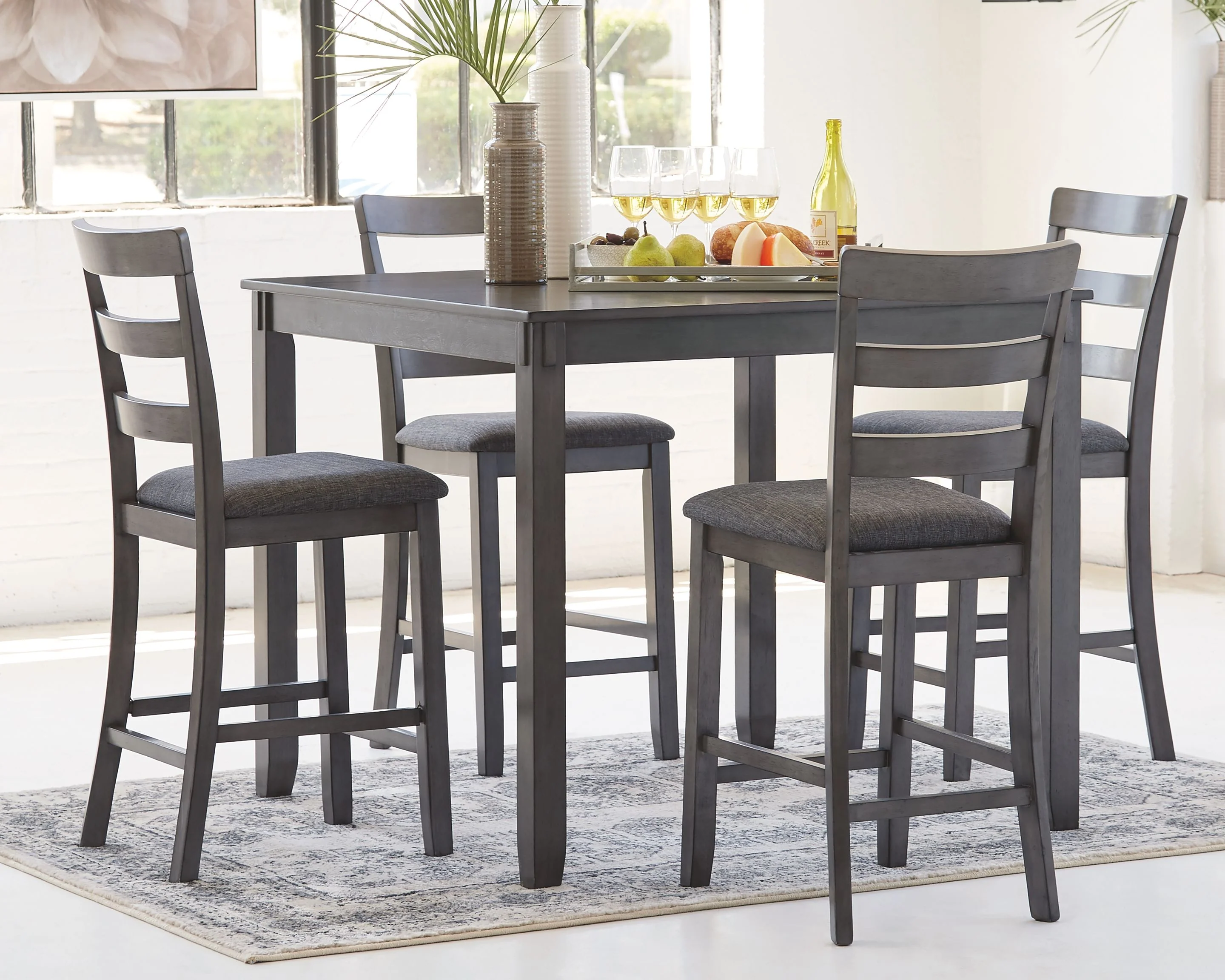 5137-bridson-square-counter-tbl-set-set-of-5-gray-4.webp Bridson - Square Counter TBL Set (Set of 5) - Gray