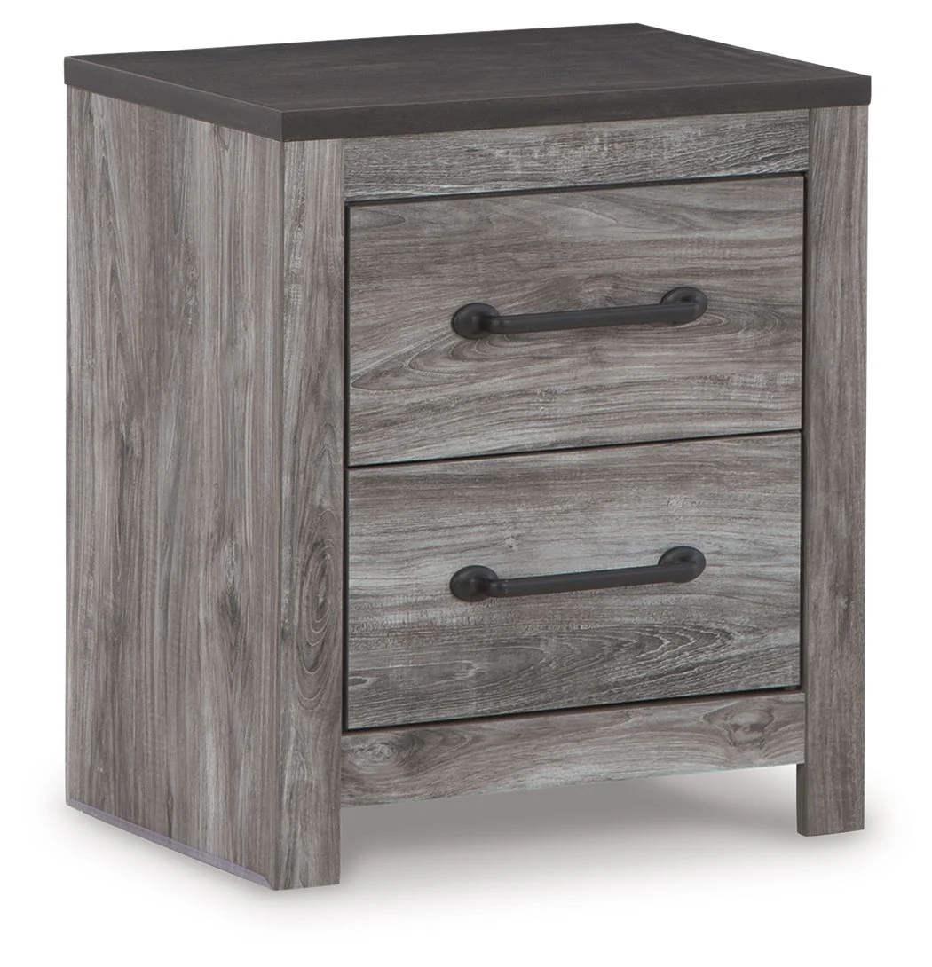 5146-bronyan-two-drawer-night-stand-dark-gray-1.webp Bronyan - Two Drawer Night Stand - Dark Gray