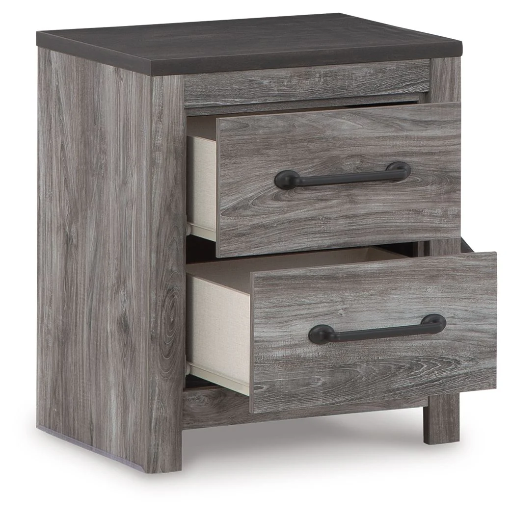 5146-bronyan-two-drawer-night-stand-dark-gray-8.webp Bronyan - Two Drawer Night Stand - Dark Gray