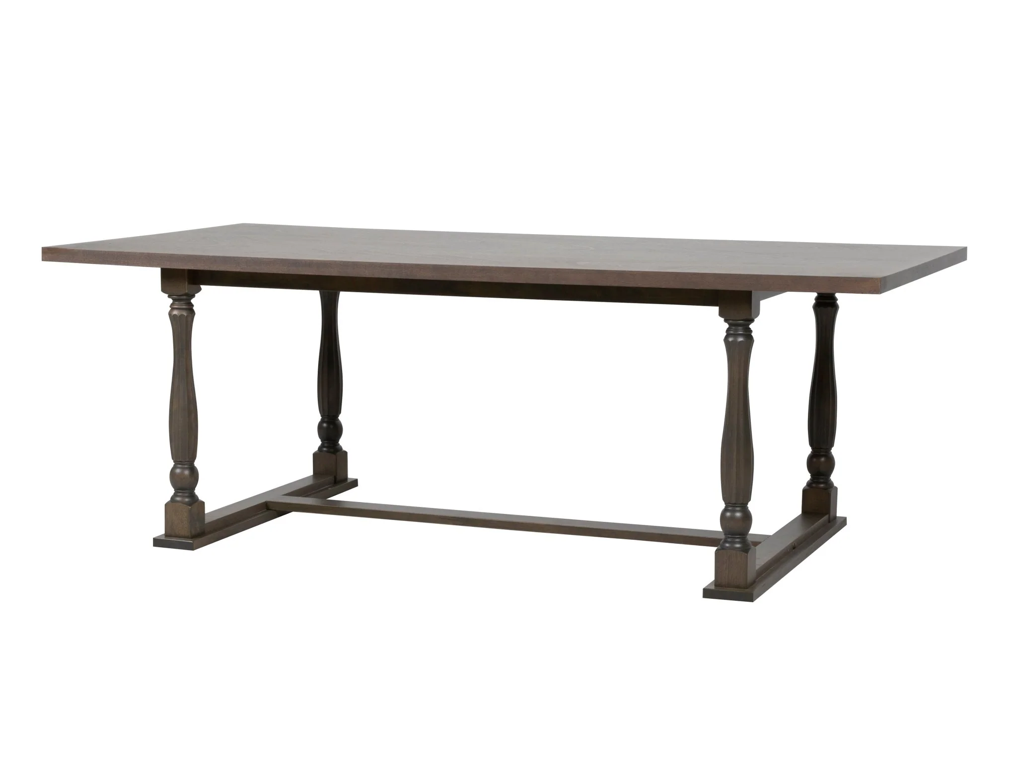 Greystone 7-Piece Dining Room Set with Upholstered Tufted Chairs