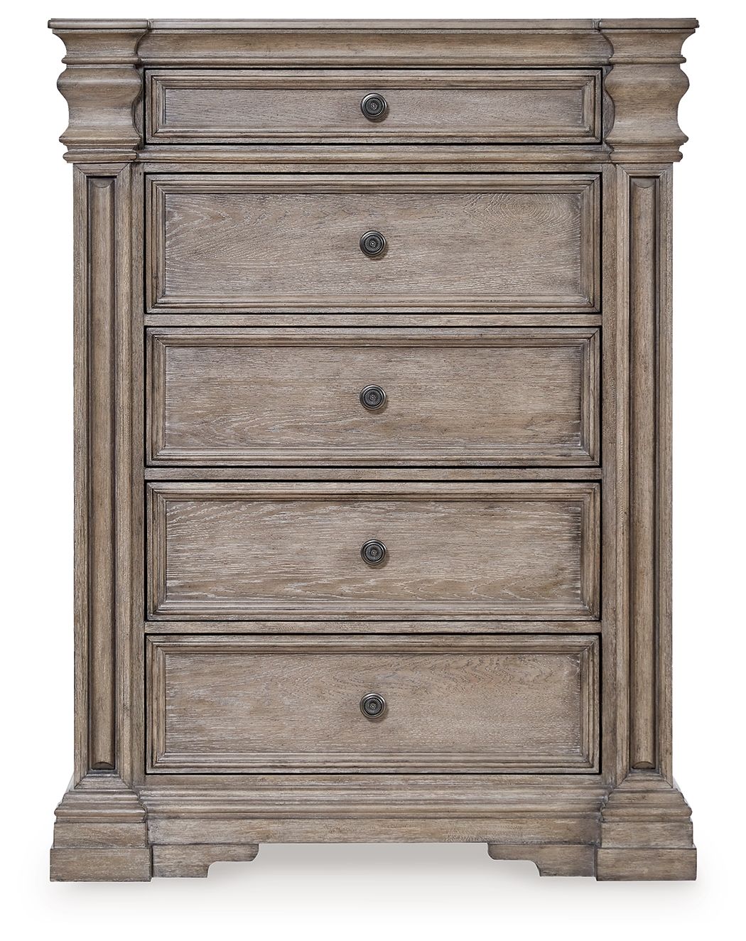 5289-blairhurst-five-drawer-chest-light-grayish-brown-5.jpg Blairhurst - Five Drawer Chest - Light Grayish Brown