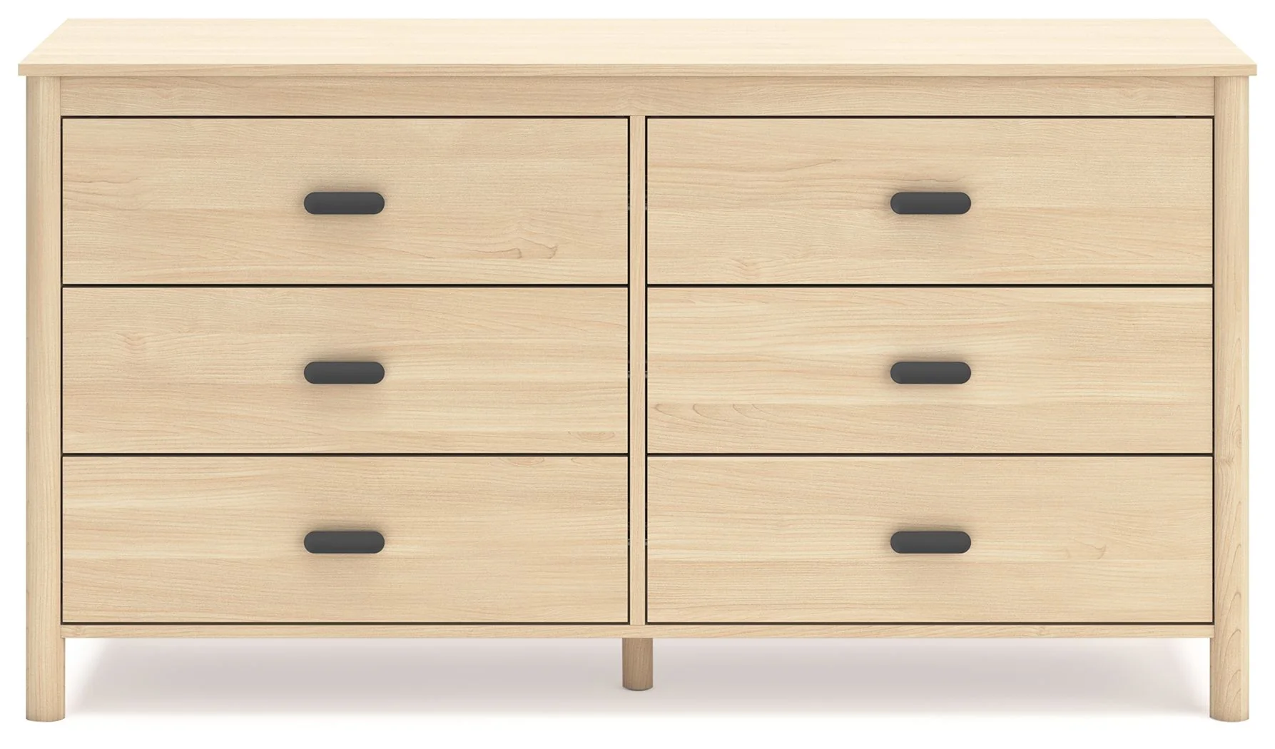 Cabinella - Six Drawer Dresser - Tan