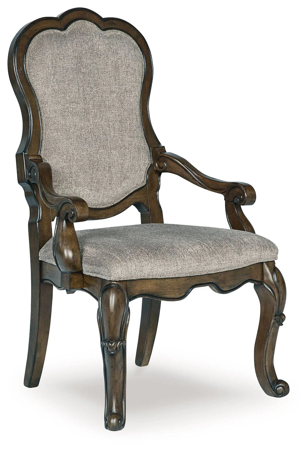 5382-maylee-dining-upholstered-arm-chair-set-of-2-dark-brown-9.webp Maylee - Dining Upholstered Arm Chair (Set of 2) - Dark Brown
