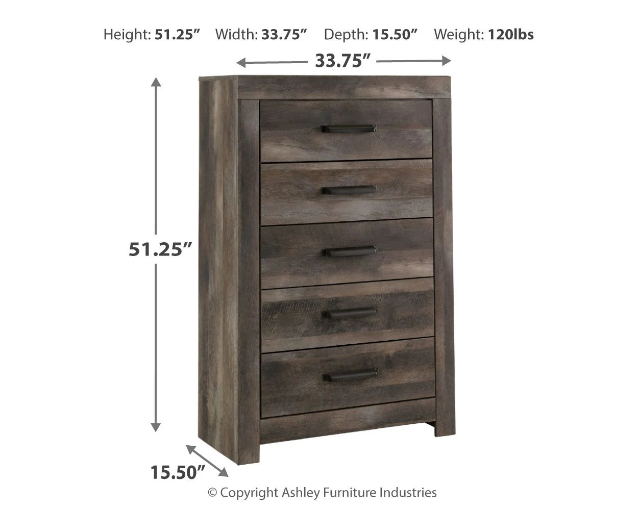 5395-wynnlow-crossbuck-panel-bedroom-set-9.webp Wynnlow - Crossbuck Panel Bedroom Set