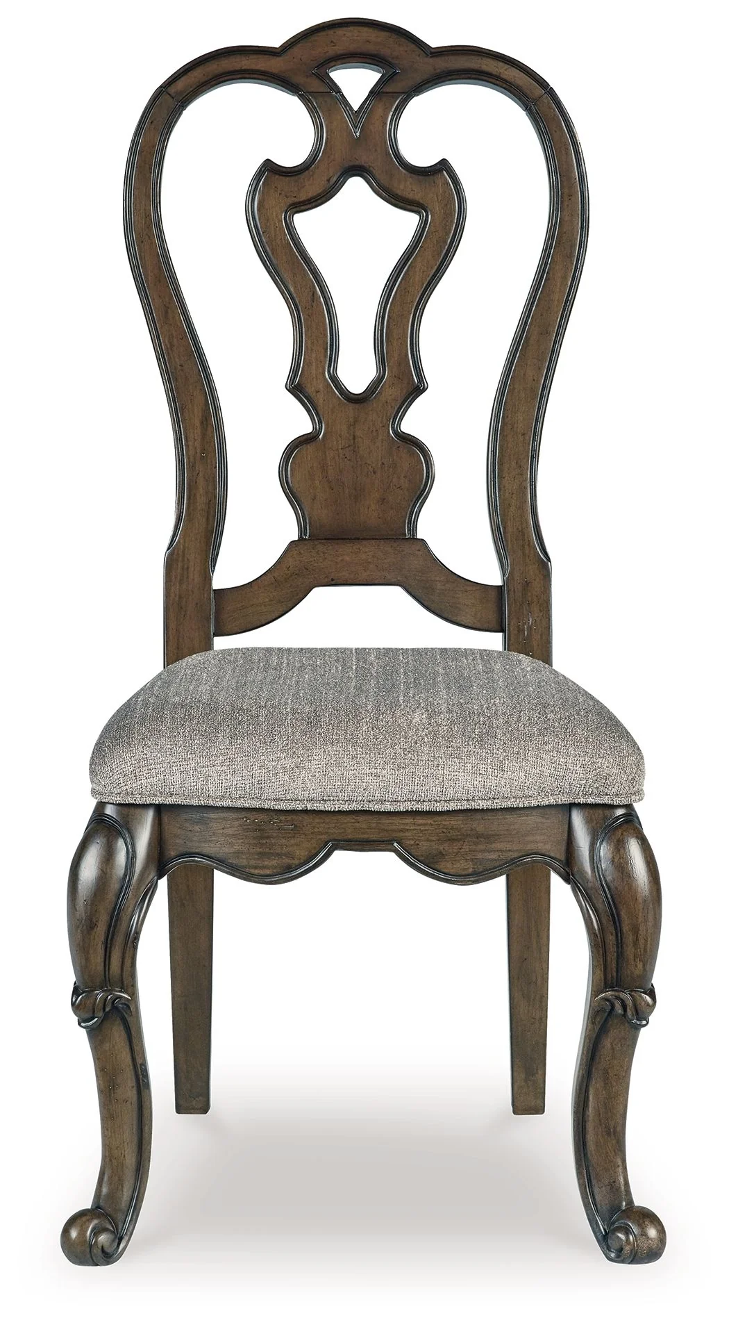 Maylee - Dining Upholstered Side Chair (Set of 2) - Dark Brown
