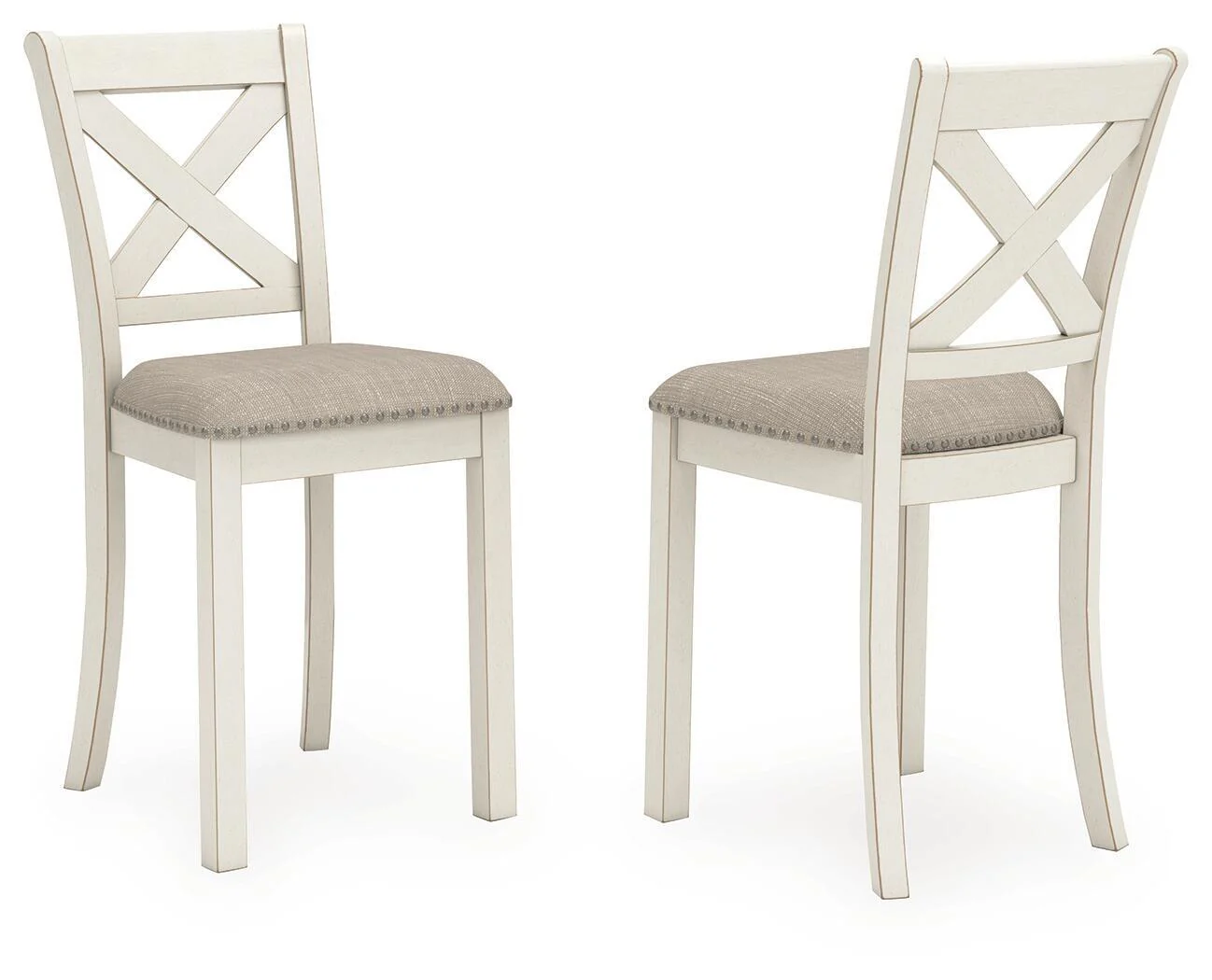 5441-robbinsdale-upholstered-barstool-set-of-2-antique-white-1.webp Robbinsdale - Upholstered Barstool (Set of 2) - Antique White