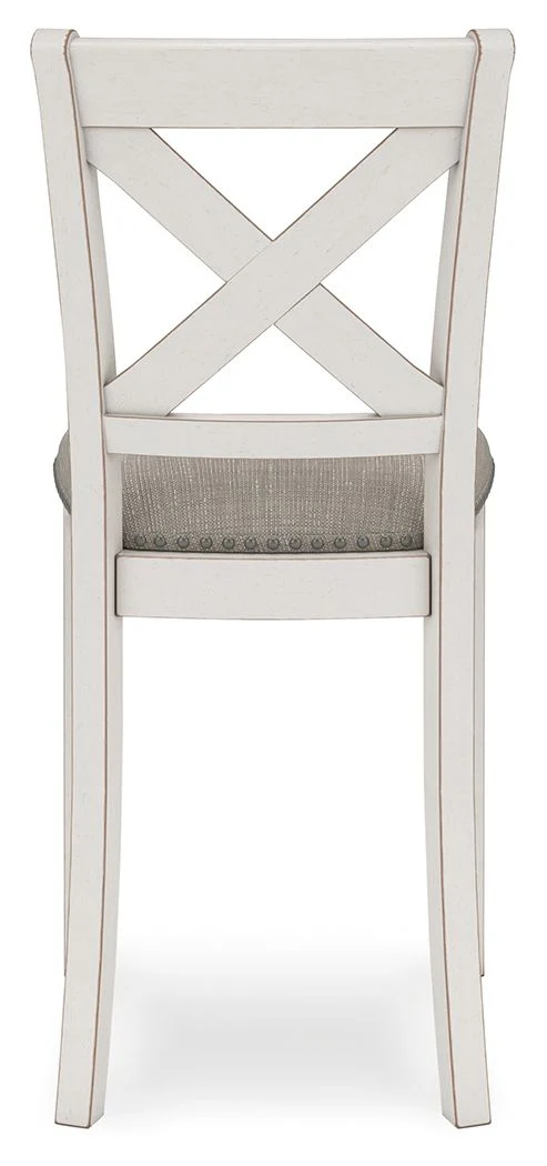5441-robbinsdale-upholstered-barstool-set-of-2-antique-white-3.webp Robbinsdale - Upholstered Barstool (Set of 2) - Antique White