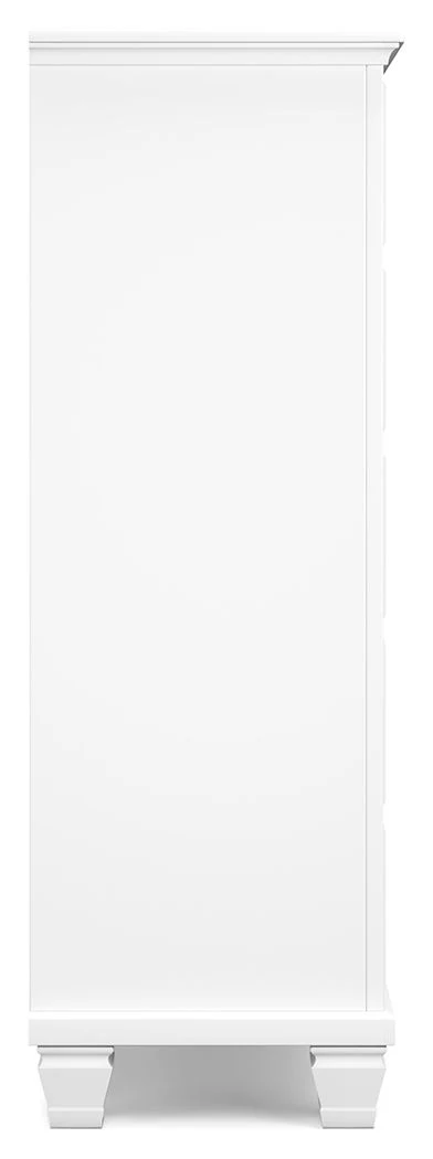5448-fortman-five-drawer-chest-white-12.webp Fortman - Five Drawer Chest - White