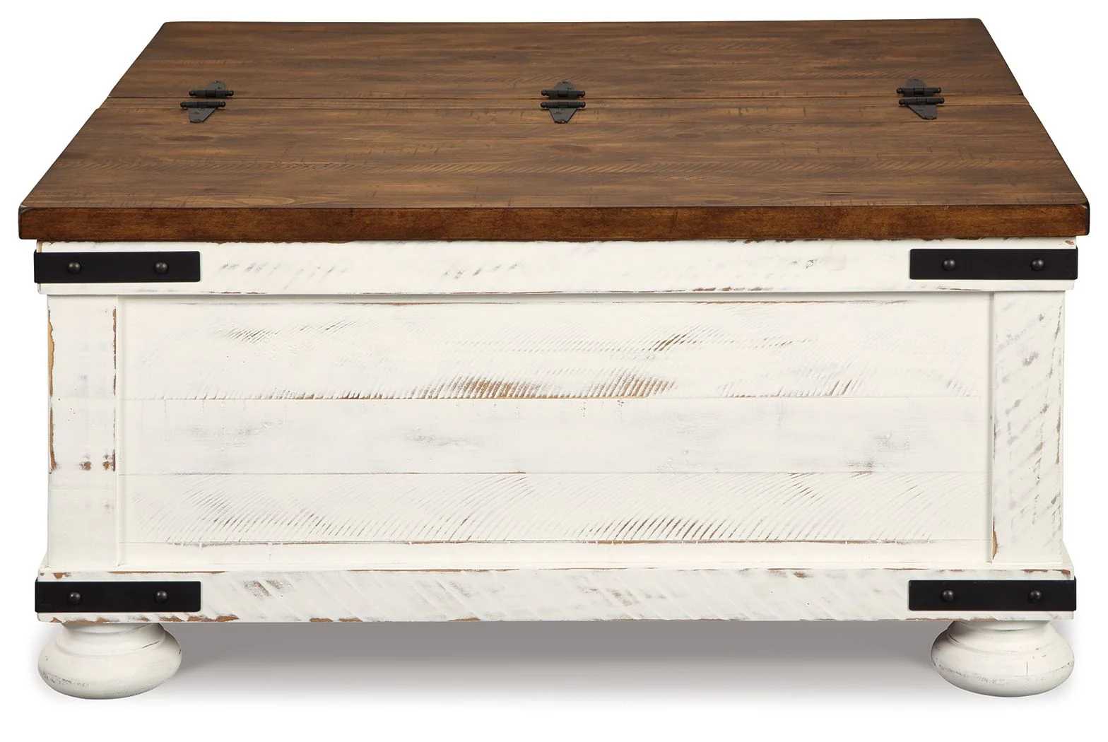 5456-wystfield-cocktail-table-with-storage-white-brown-6.webp Wystfield - Cocktail Table with Storage - White / Brown
