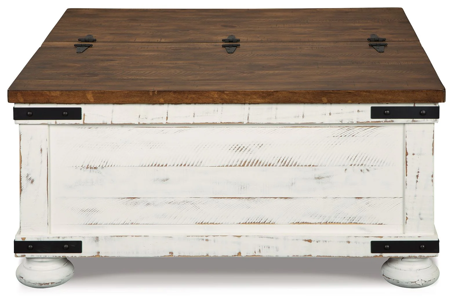 5456-wystfield-cocktail-table-with-storage-white-brown-7.webp Wystfield - Cocktail Table with Storage - White / Brown