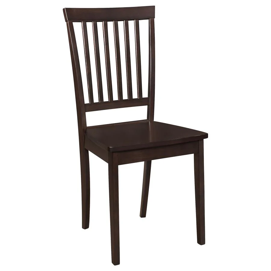Gomez - 5 Piece Rectangular Dining Table Set - Cappuccino
