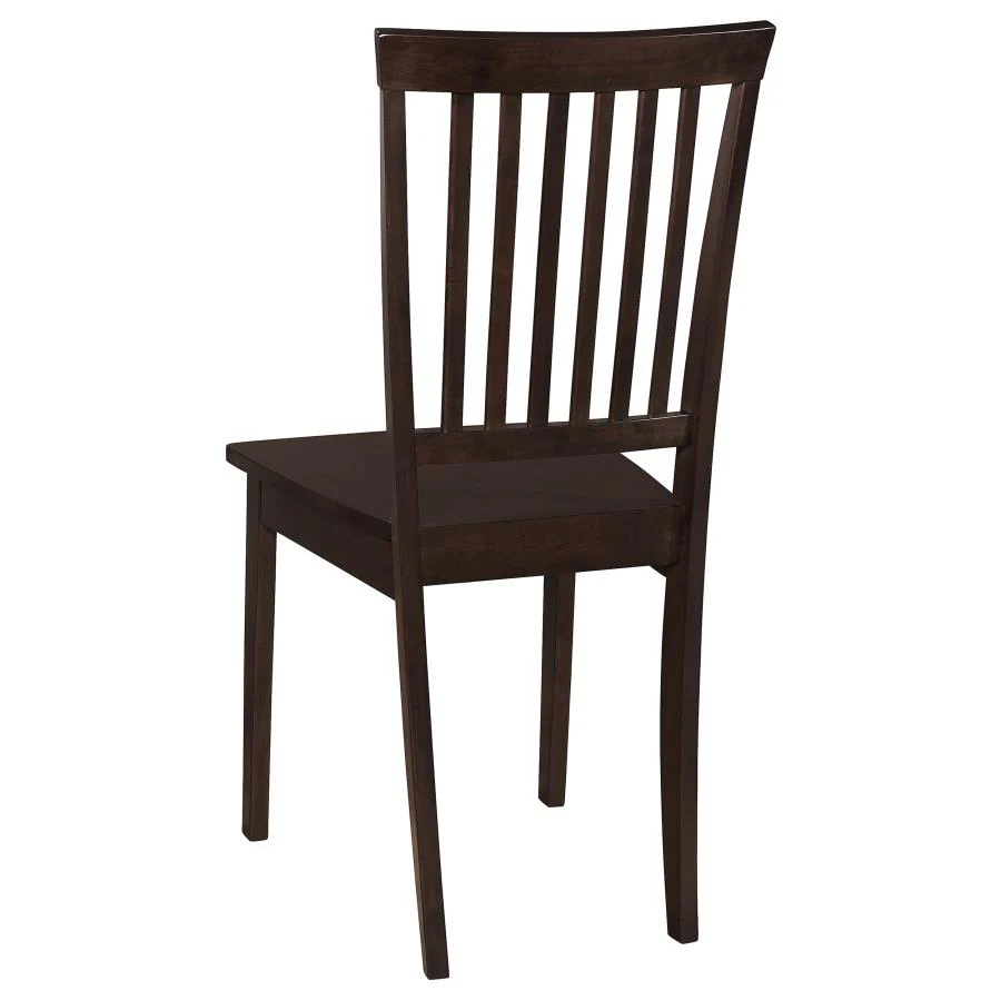 Gomez - 5 Piece Rectangular Dining Table Set - Cappuccino