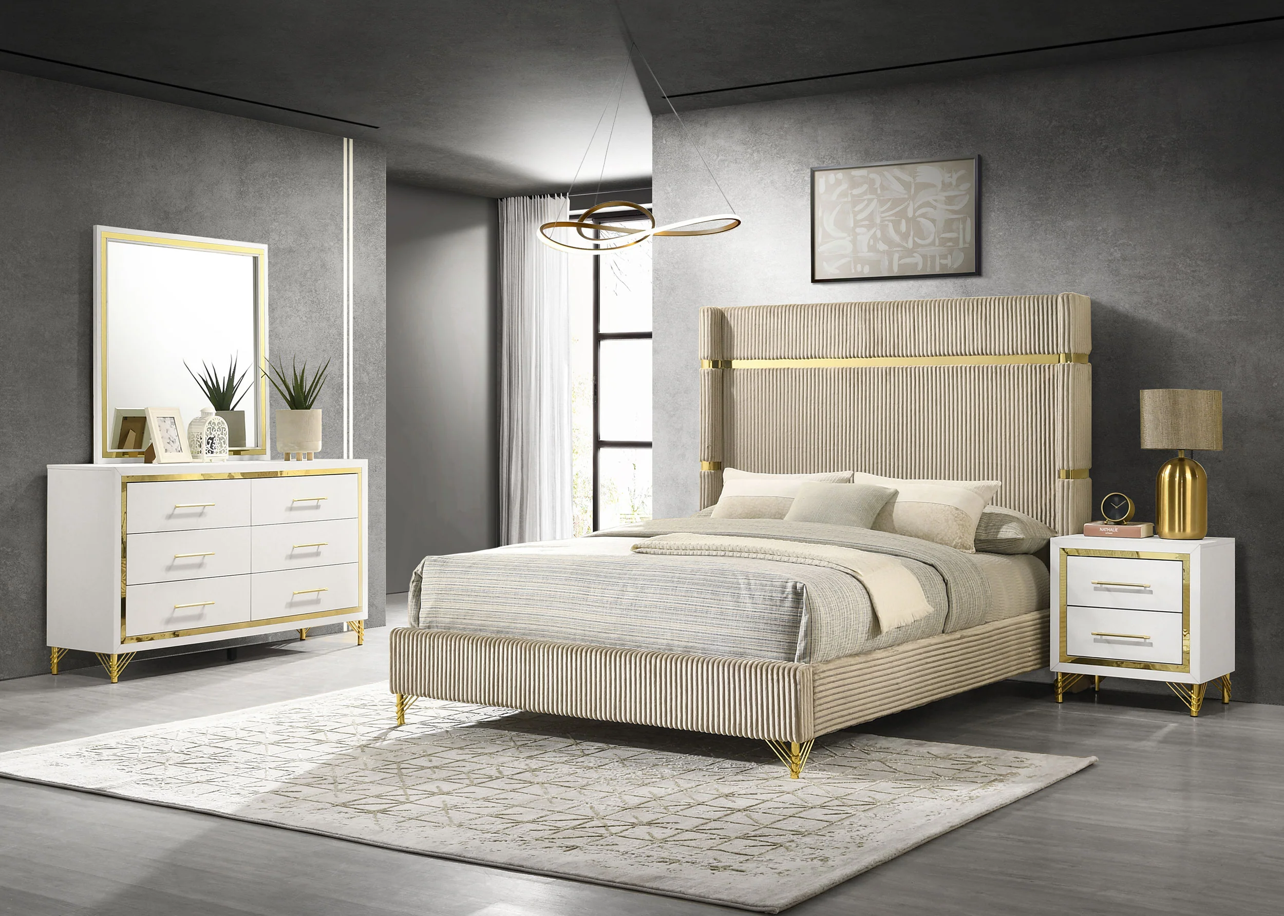 5501-lucia-bedroom-set-with-upholstered-wingback-panel-bed-101.webp Lucia - Bedroom Set With Upholstered Wingback Panel Bed