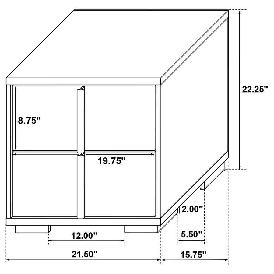 5513-marceline-2-drawer-nightstand-26.webp Marceline - 2-Drawer Nightstand