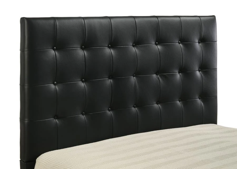 Medley - Genuine Leather Platform Bed